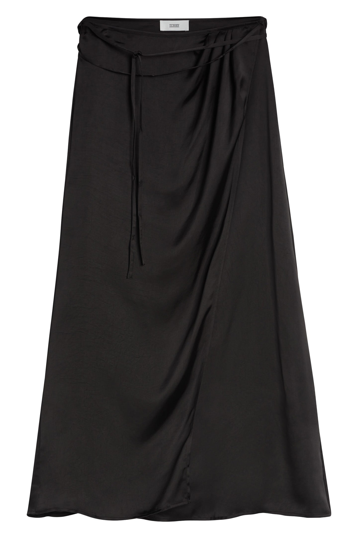 WRAP SKIRT BLACK 4