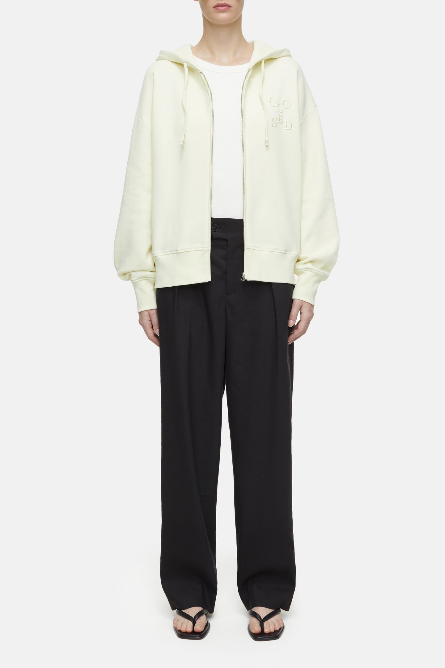 ZIP JACKET T-SHIRTS VANILLA 2