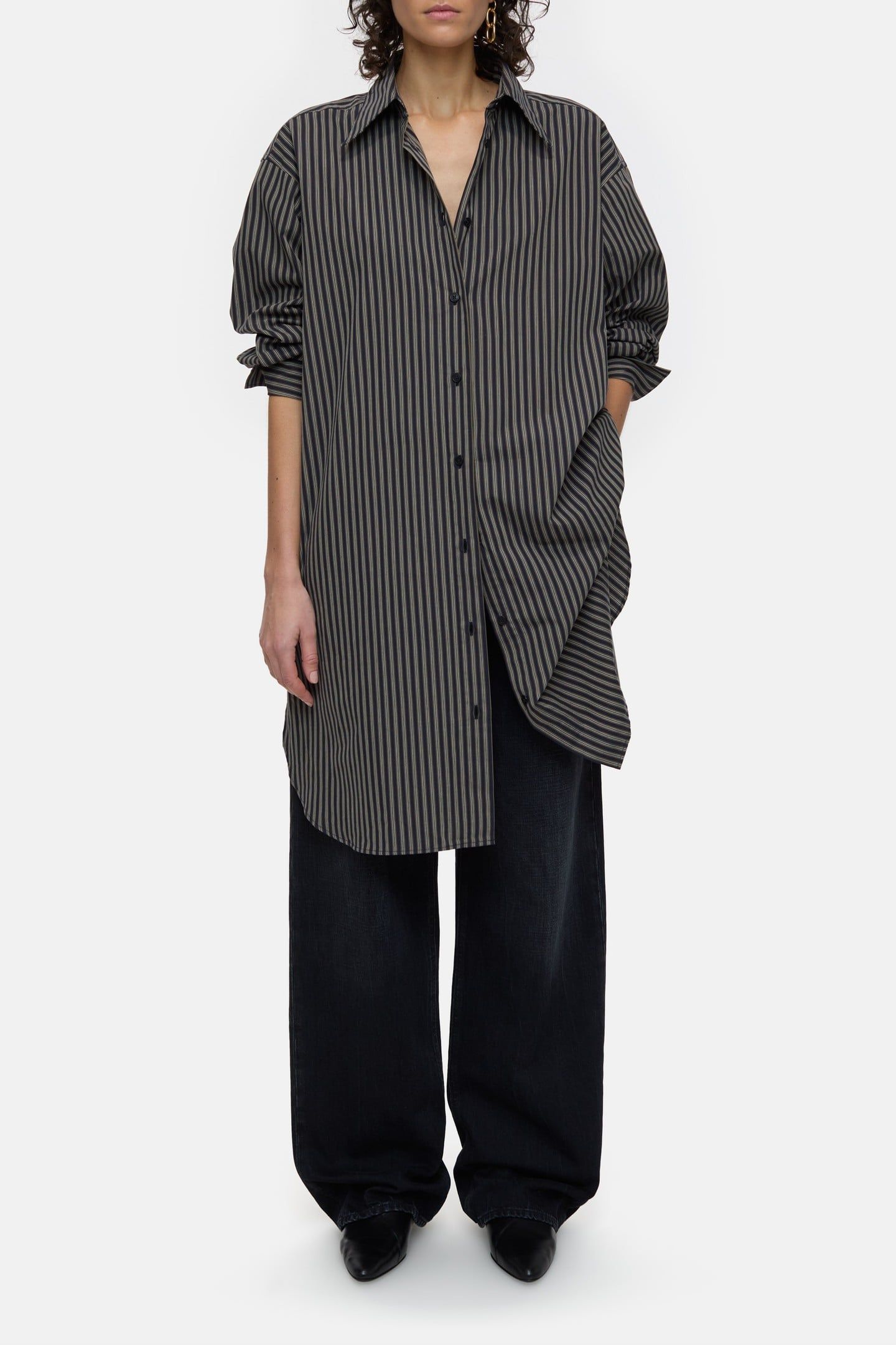 SHIRT DRESS DARK NIGHT 1