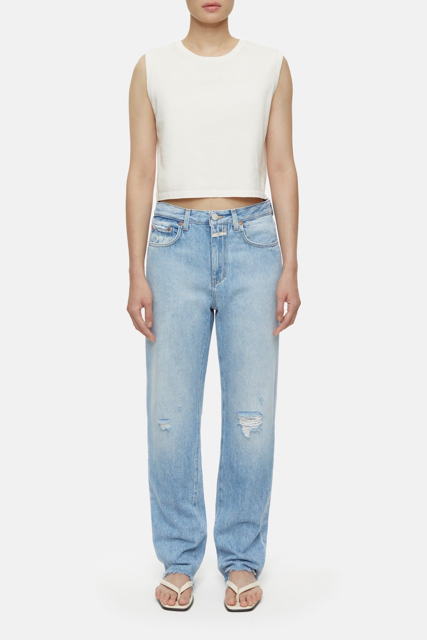 T-SHIRT SLEEVELESS T-SHIRTS LIMESTONE 3