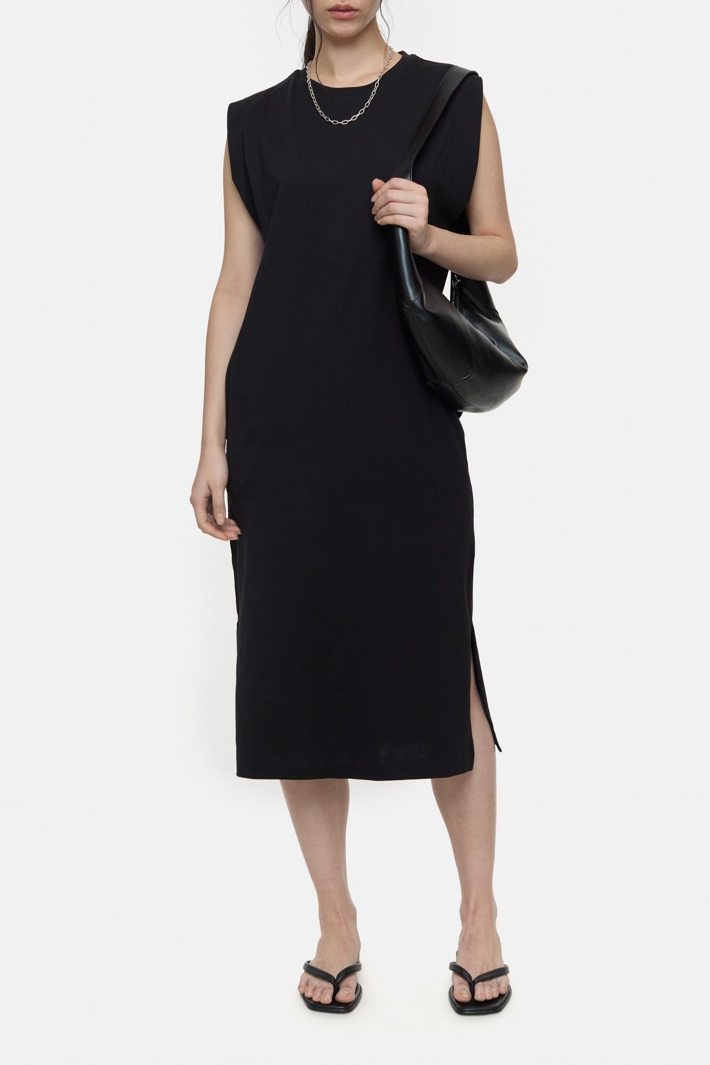 T-SHIRT DRESS BLACK 1