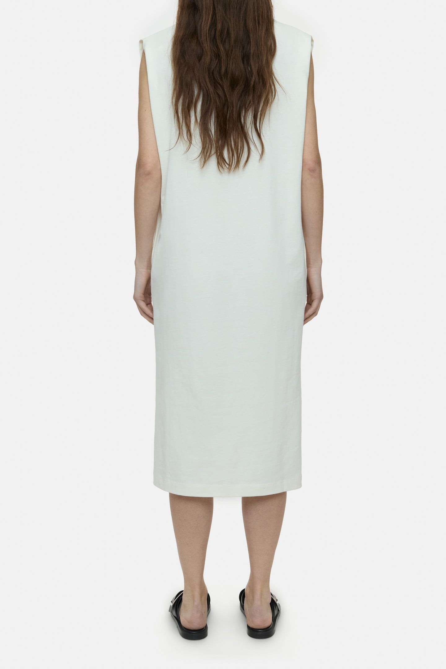 T-SHIRT DRESS IVORY 2