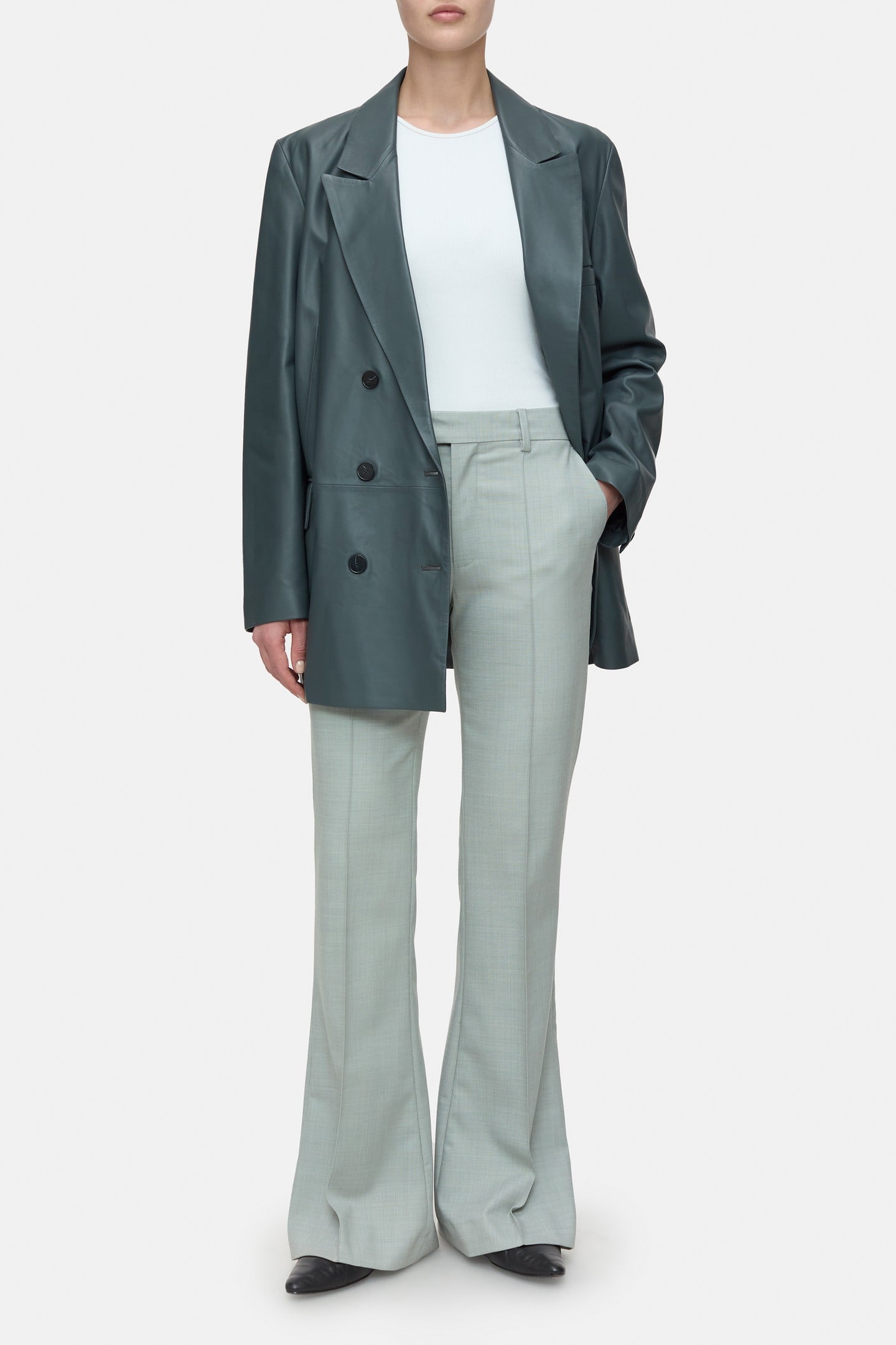 DENAIR PANTS PASTEL OLIVE 3