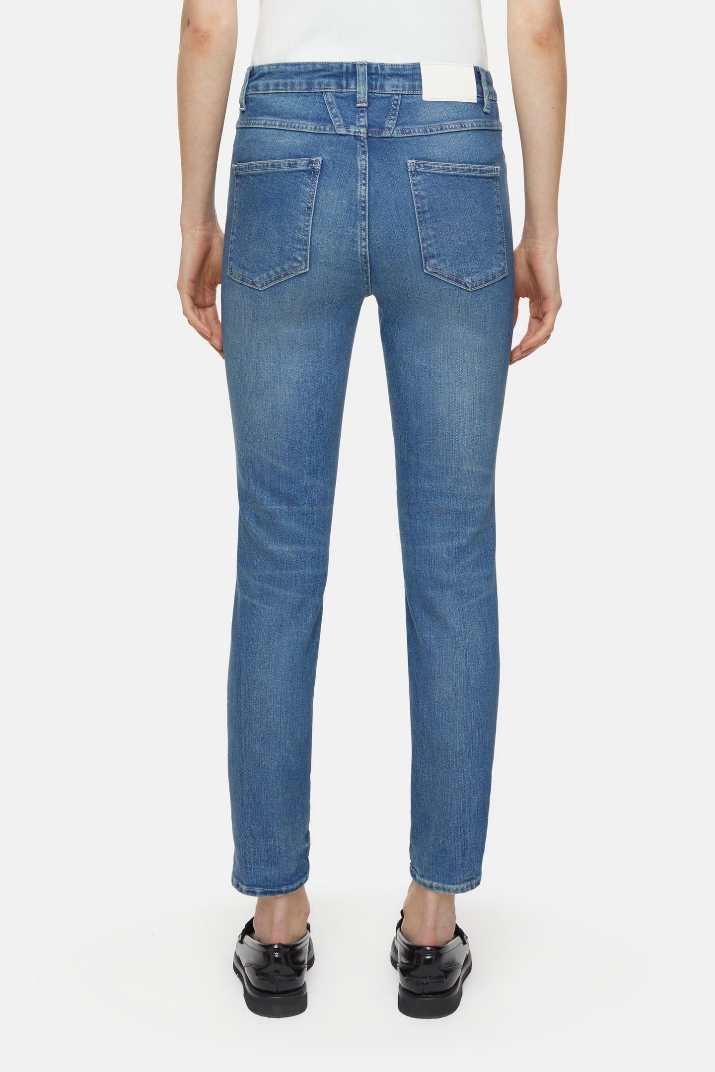 SKINNY PUSHER JEANS DARK BLUE 4