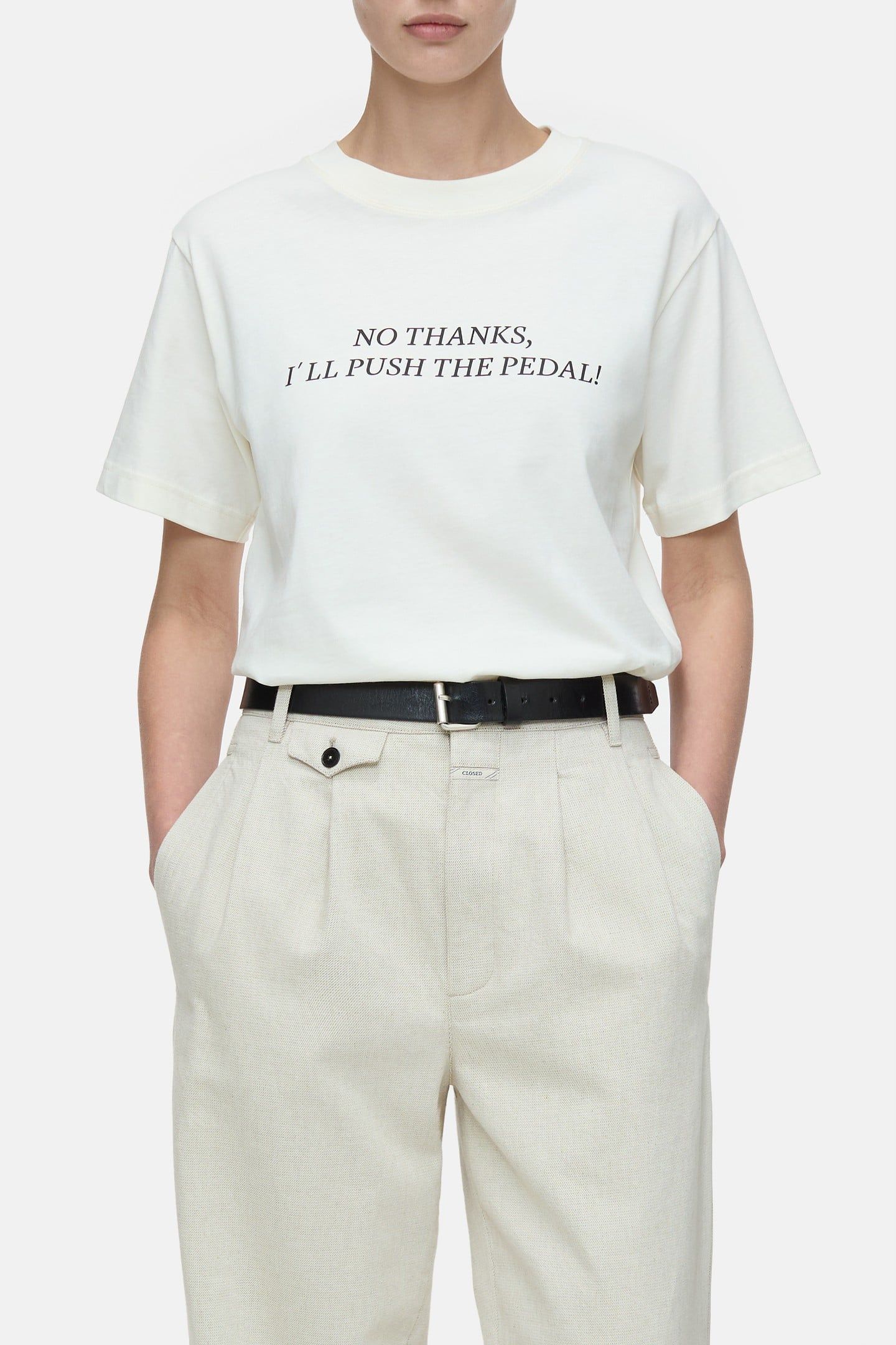 PRINTED T-SHIRT T-SHIRTS IVORY 1