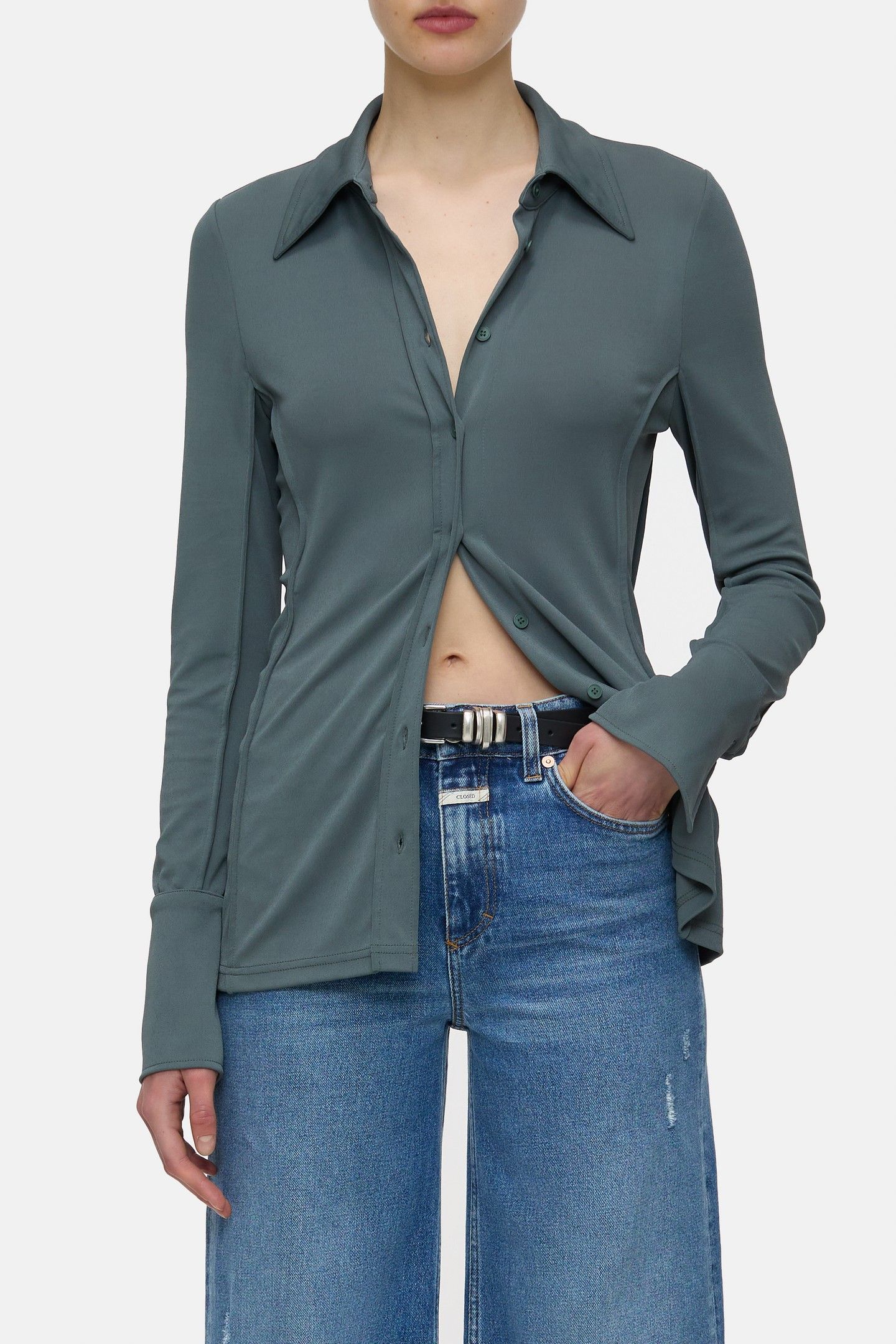 JERSEY SHIRT T-SHIRTS PINI GREEN 2