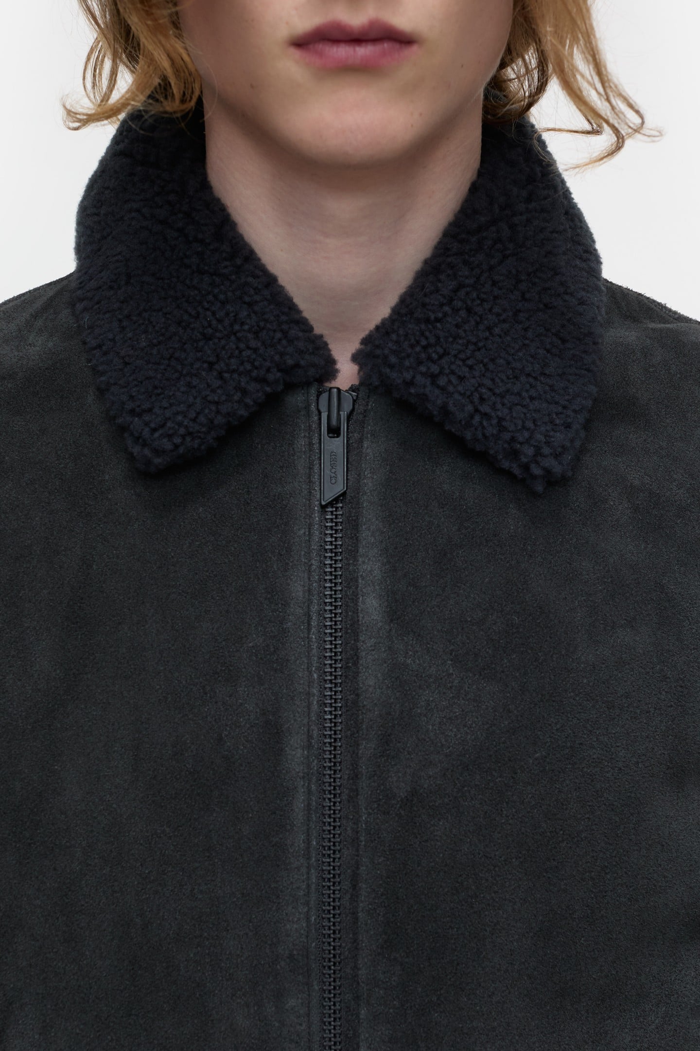 LEATHER JACKET SHADOW BLUE 9
