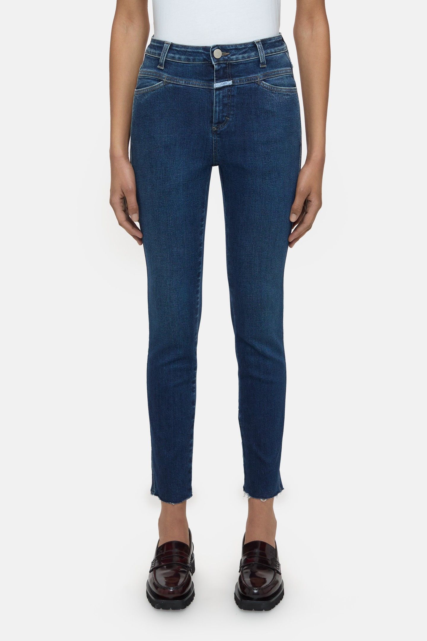 SKINNY PUSHER JEANS DARK BLUE 1