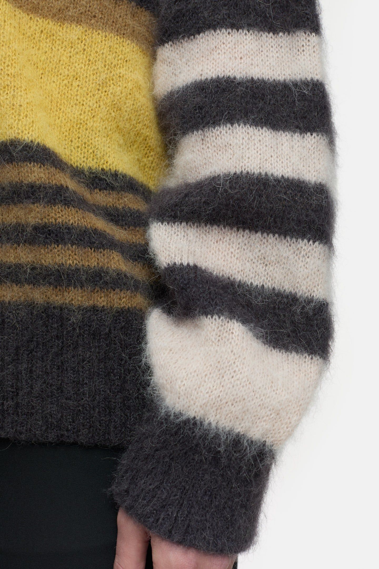 STRIPED CREWNECK KNITS MULTI COLOUR 4