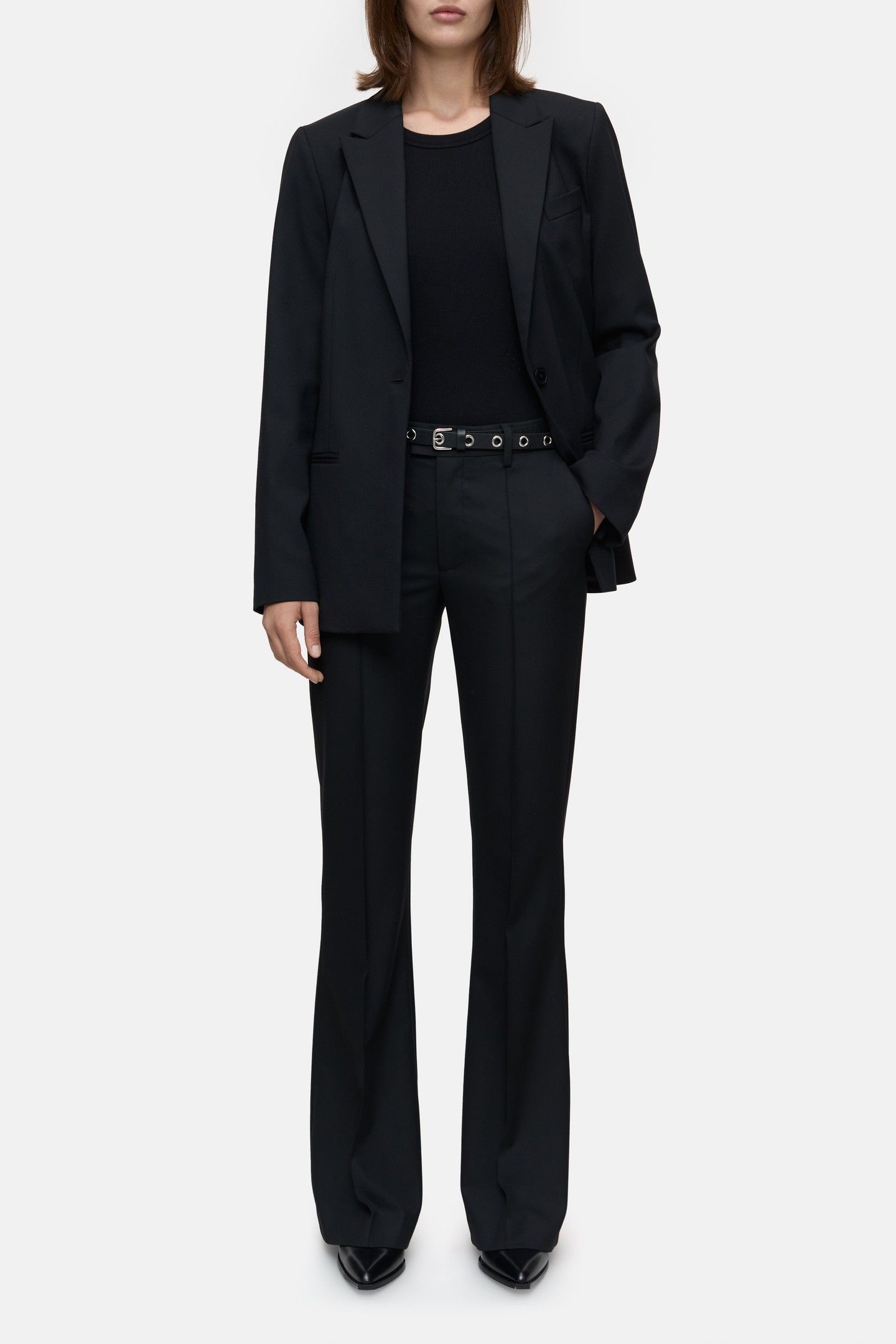 SLIM BLAZER BLACK 2
