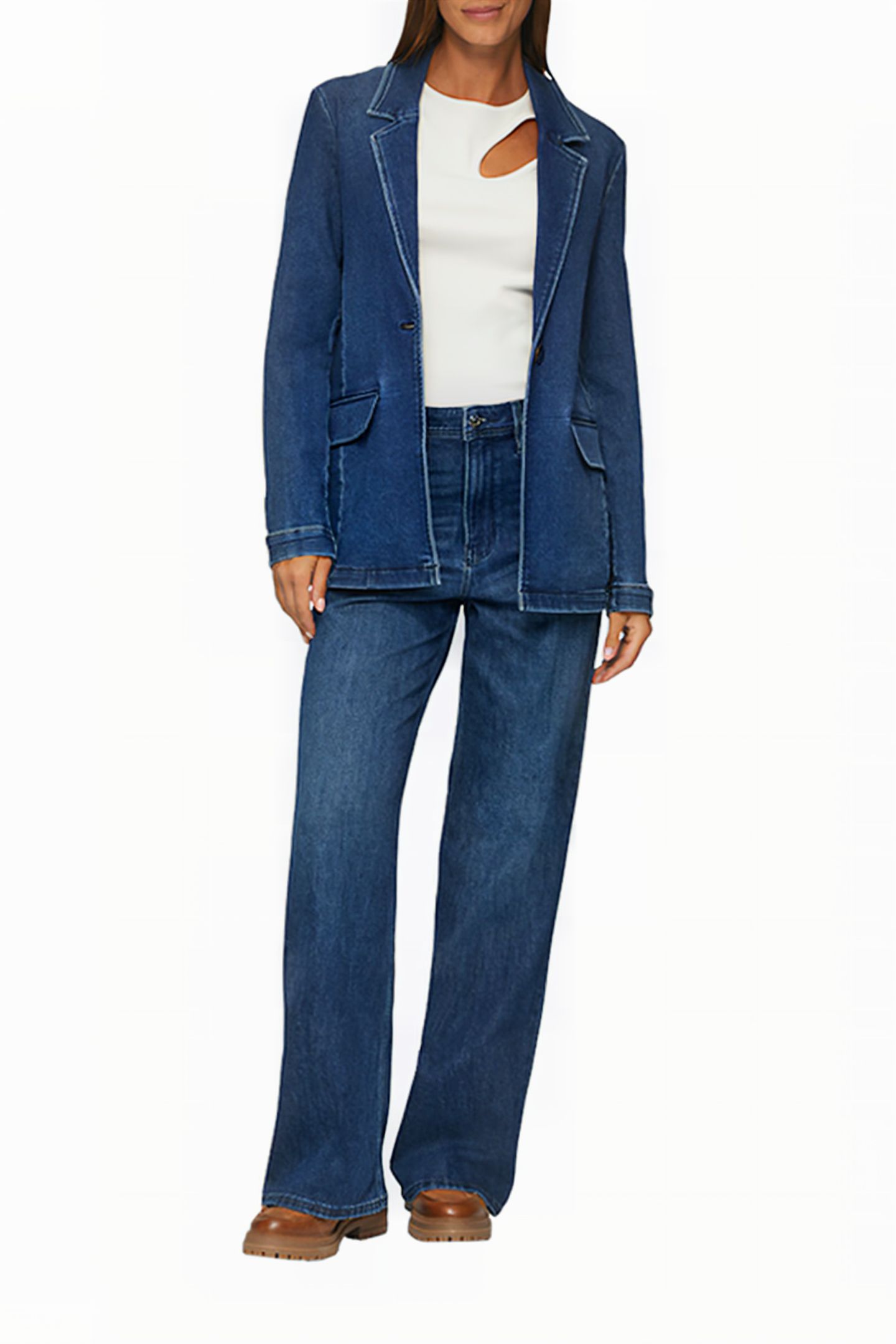 JEANS-HOSE BLUE DENIM 2