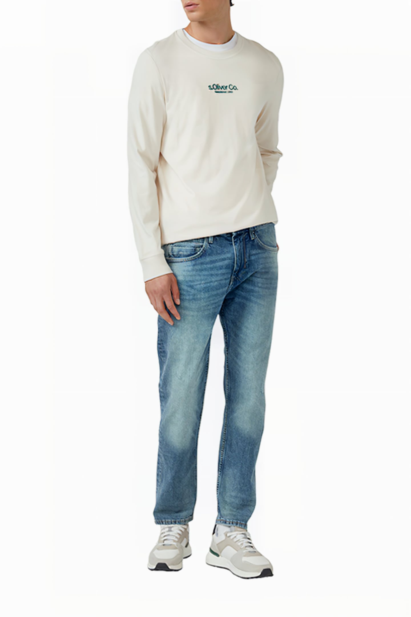 JEANS-HOSE BLUE GREEN 2