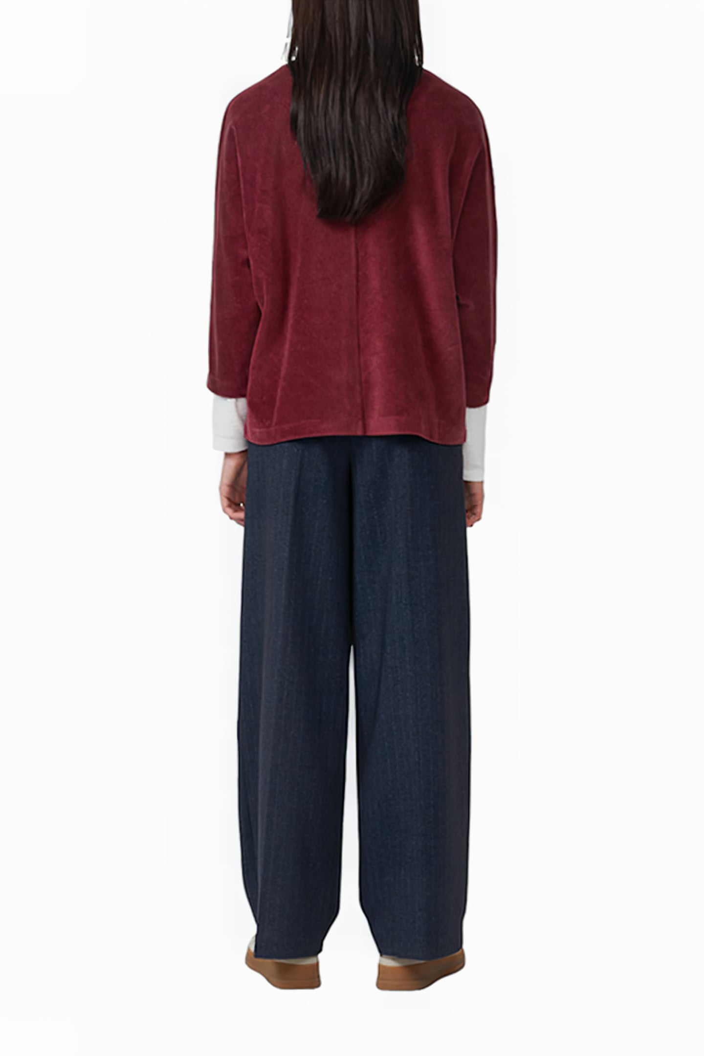 SWEATSHIRTS BURGUNDY 3