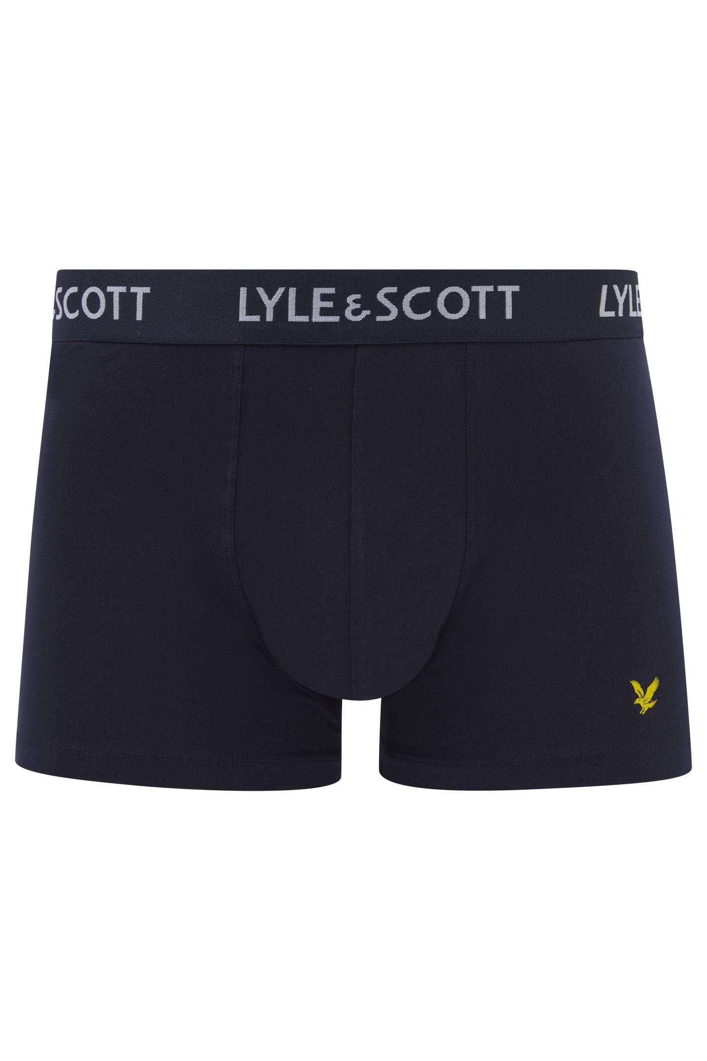 MILLER 5 PACK TRUNKS PEACOAT/RUBY WINE/GRANITE GREY/BLUE HOR 3