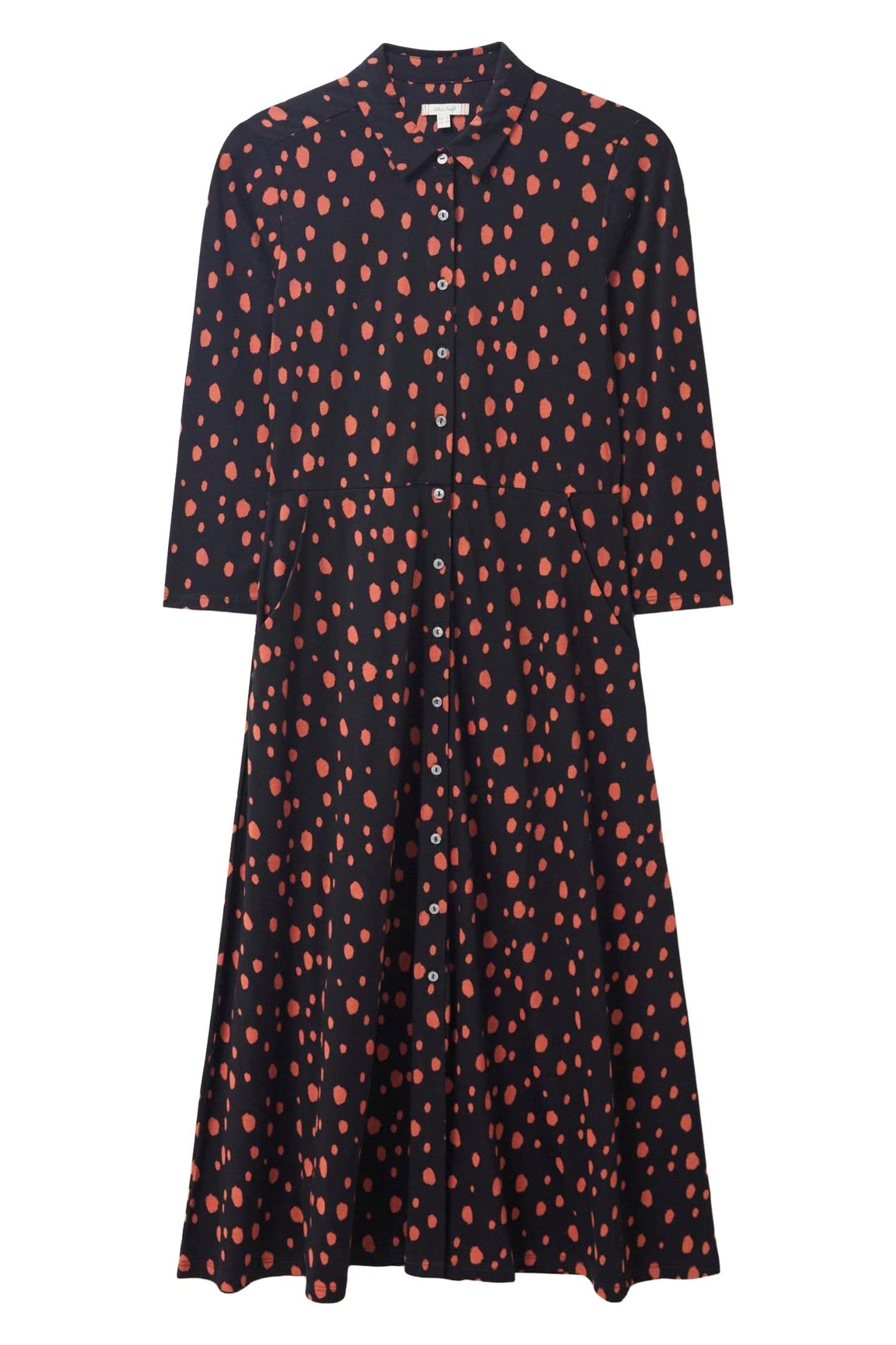 RUA JERSEY SHIRT DRESS PINK MULTI 3