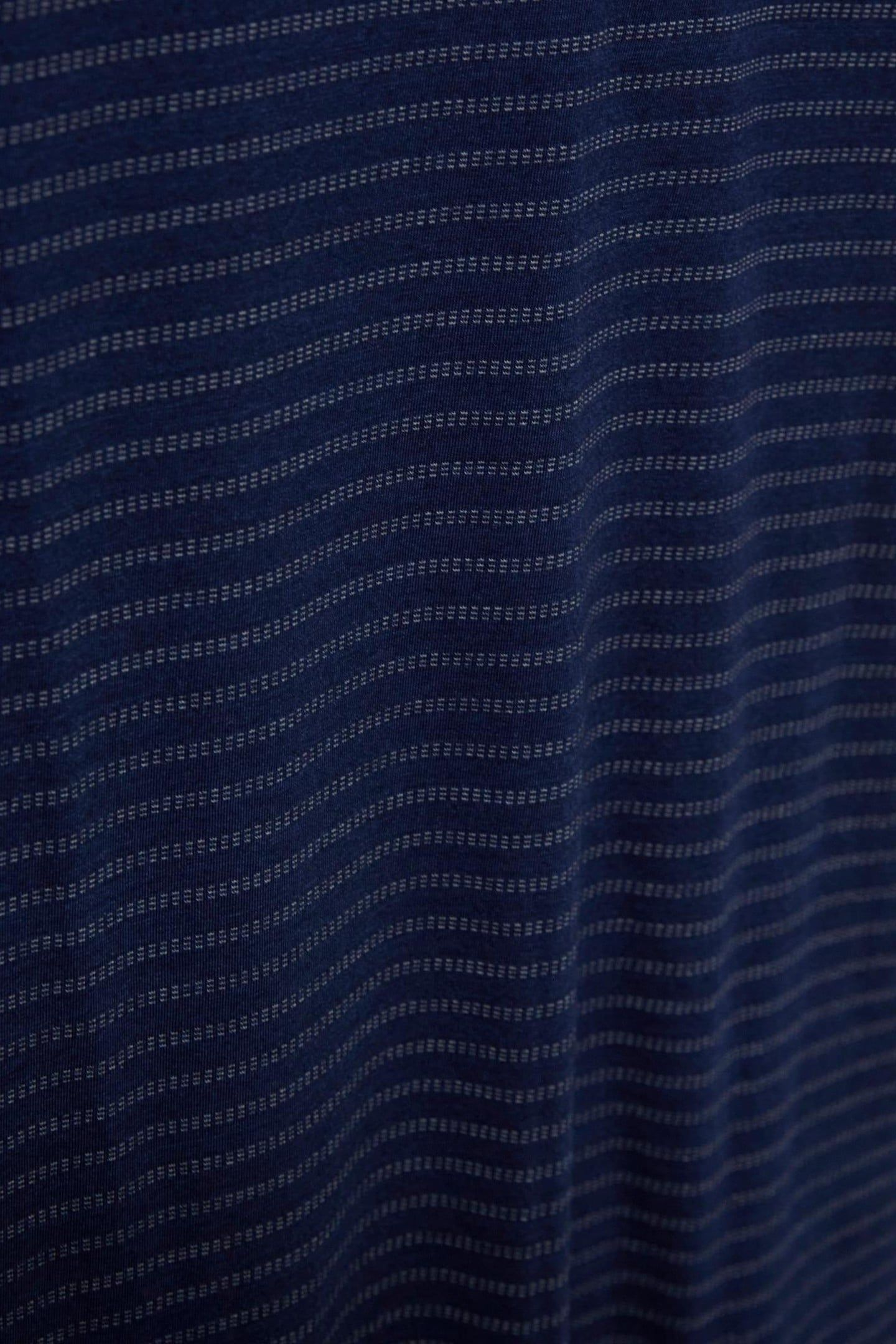 INTEREST INDIGO STRIPE TEE INDIGO BLUE 4