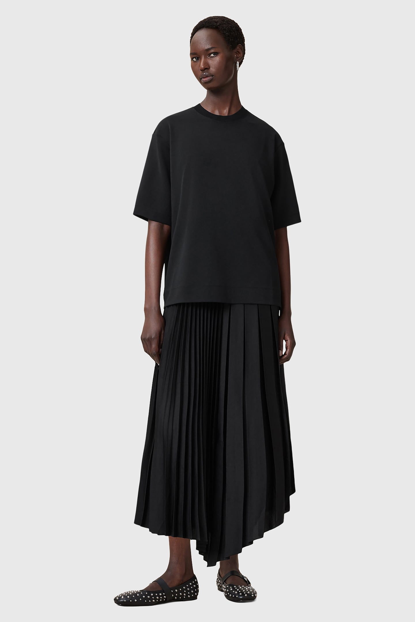 JAX TEE DRESS BLACK 1
