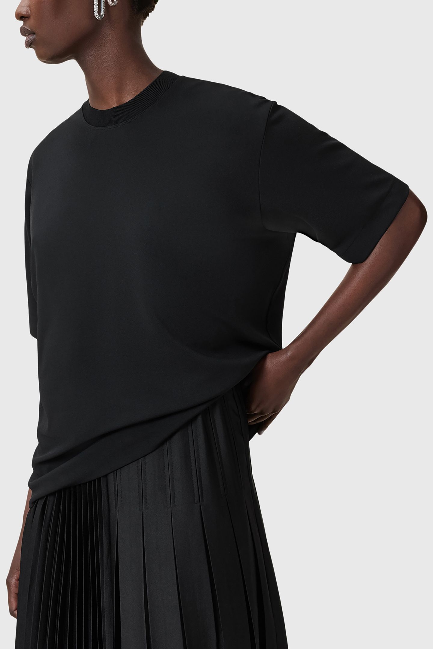 JAX TEE DRESS BLACK 6