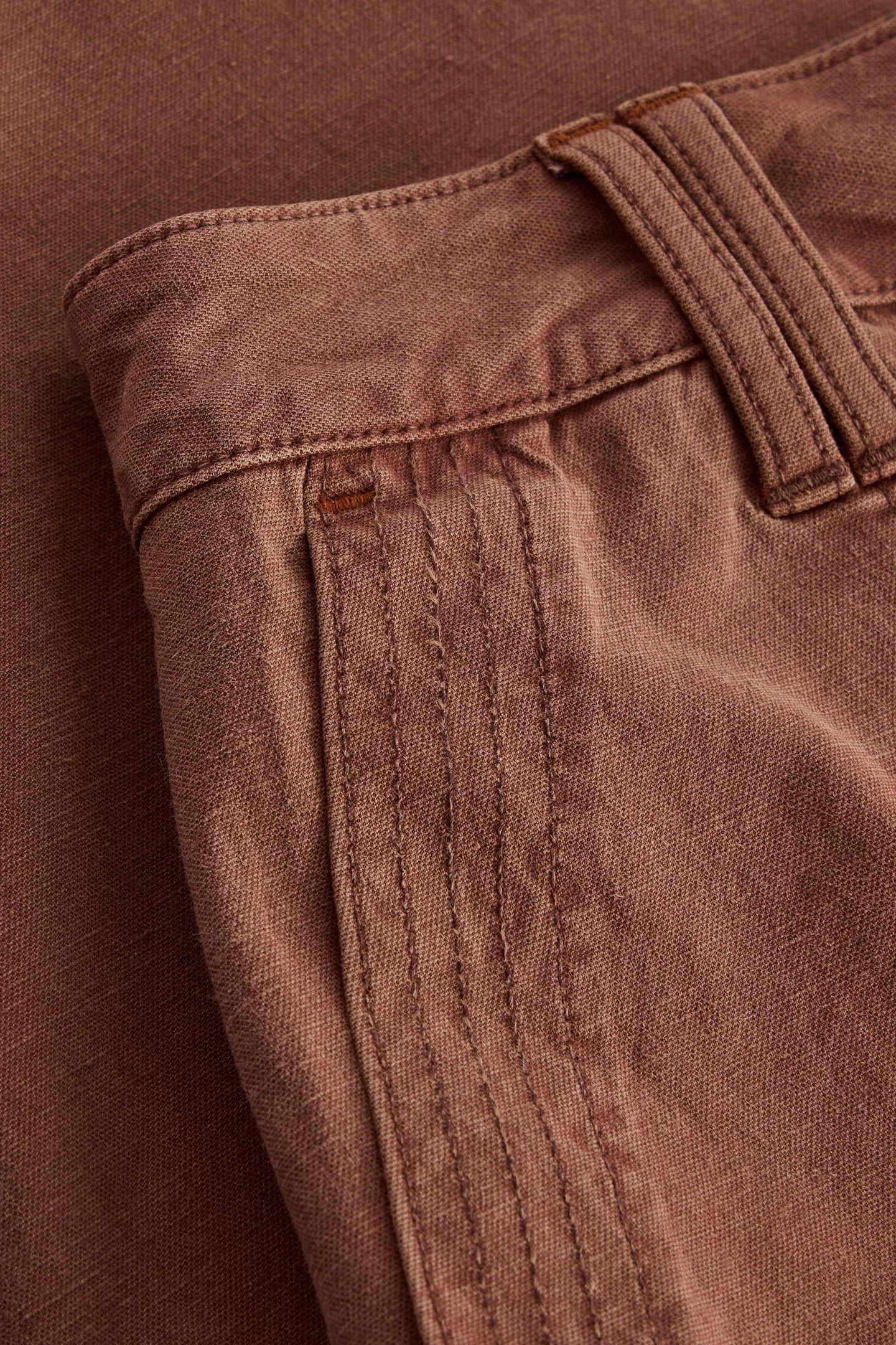 MAREN MIDI SKIRT DARK TAN 4