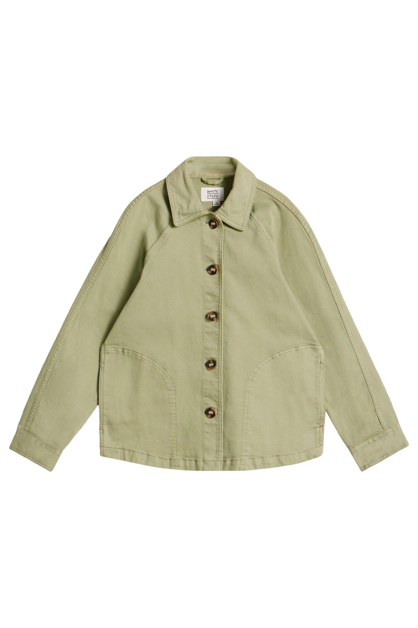 EDEN DENIM JACKET LIGHT GREEN 3