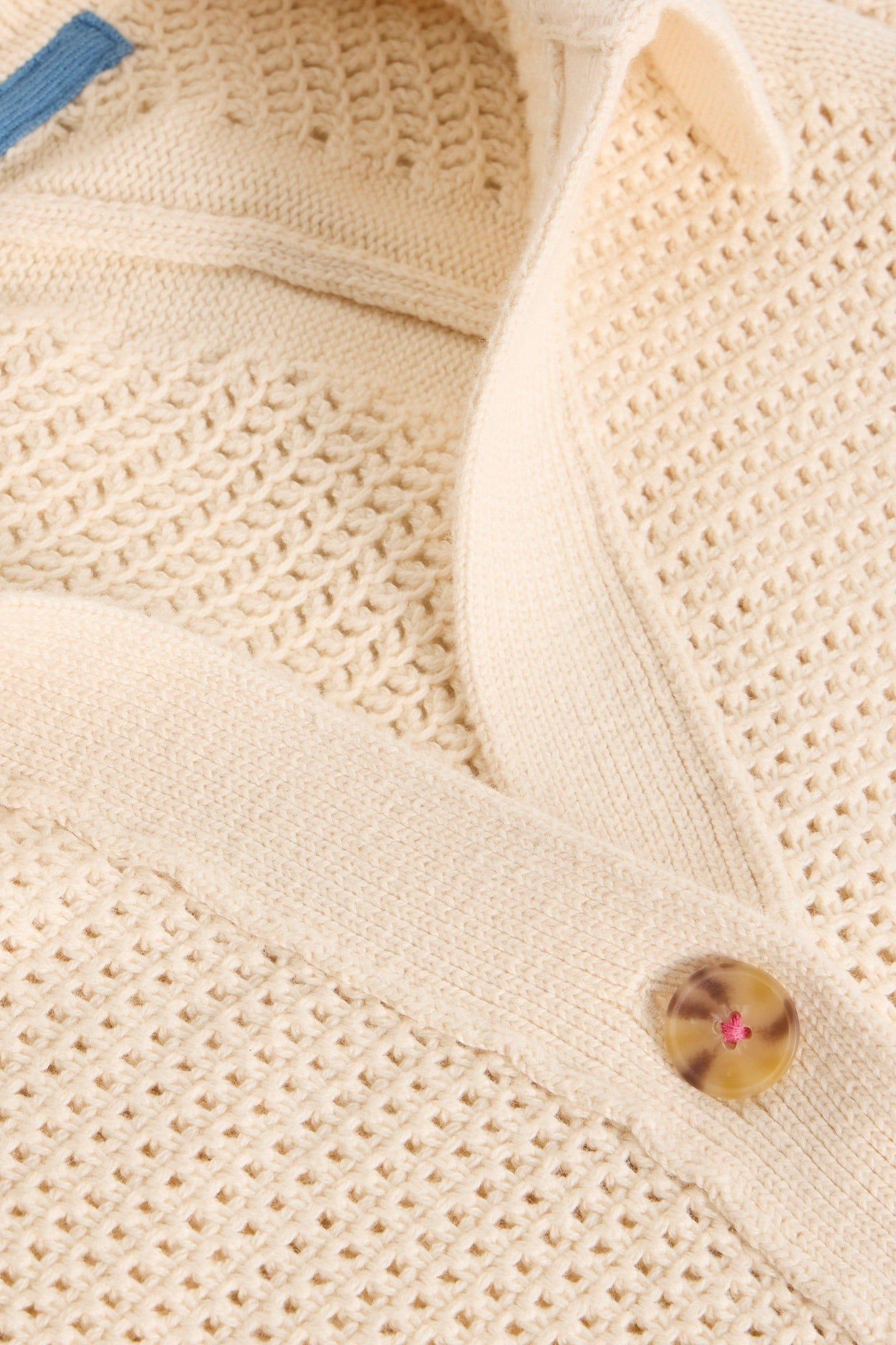 CHATERLY COLLAR CARDI NATURAL WHITE 4