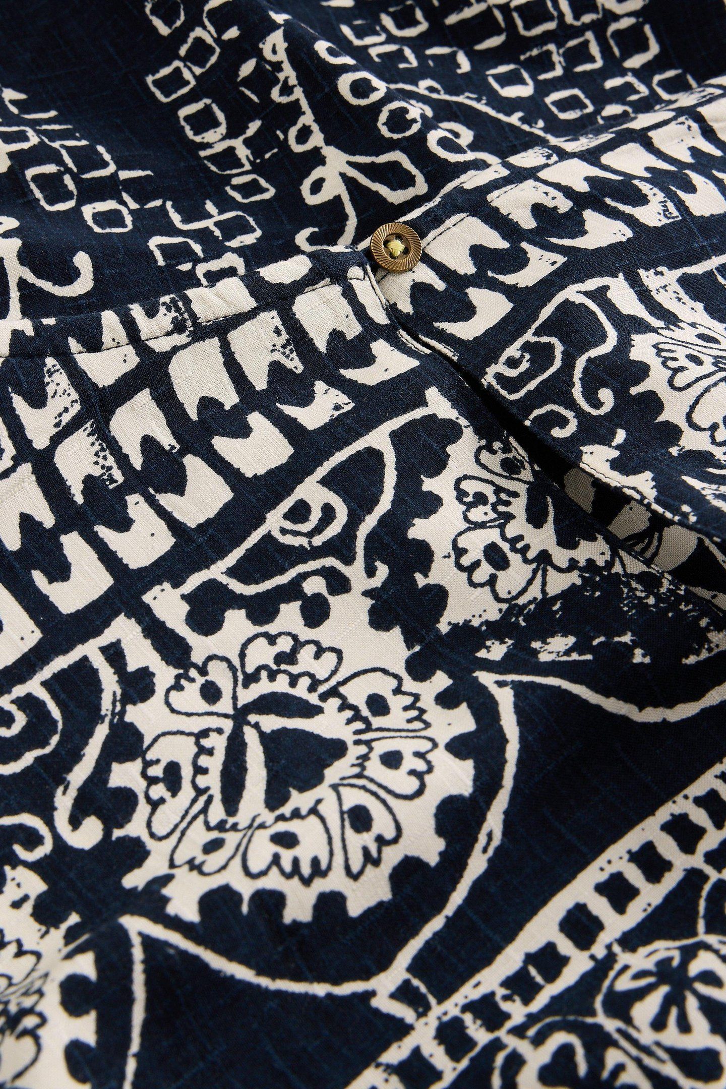 LUCY MIDI DRESS NAVY PRINT 4