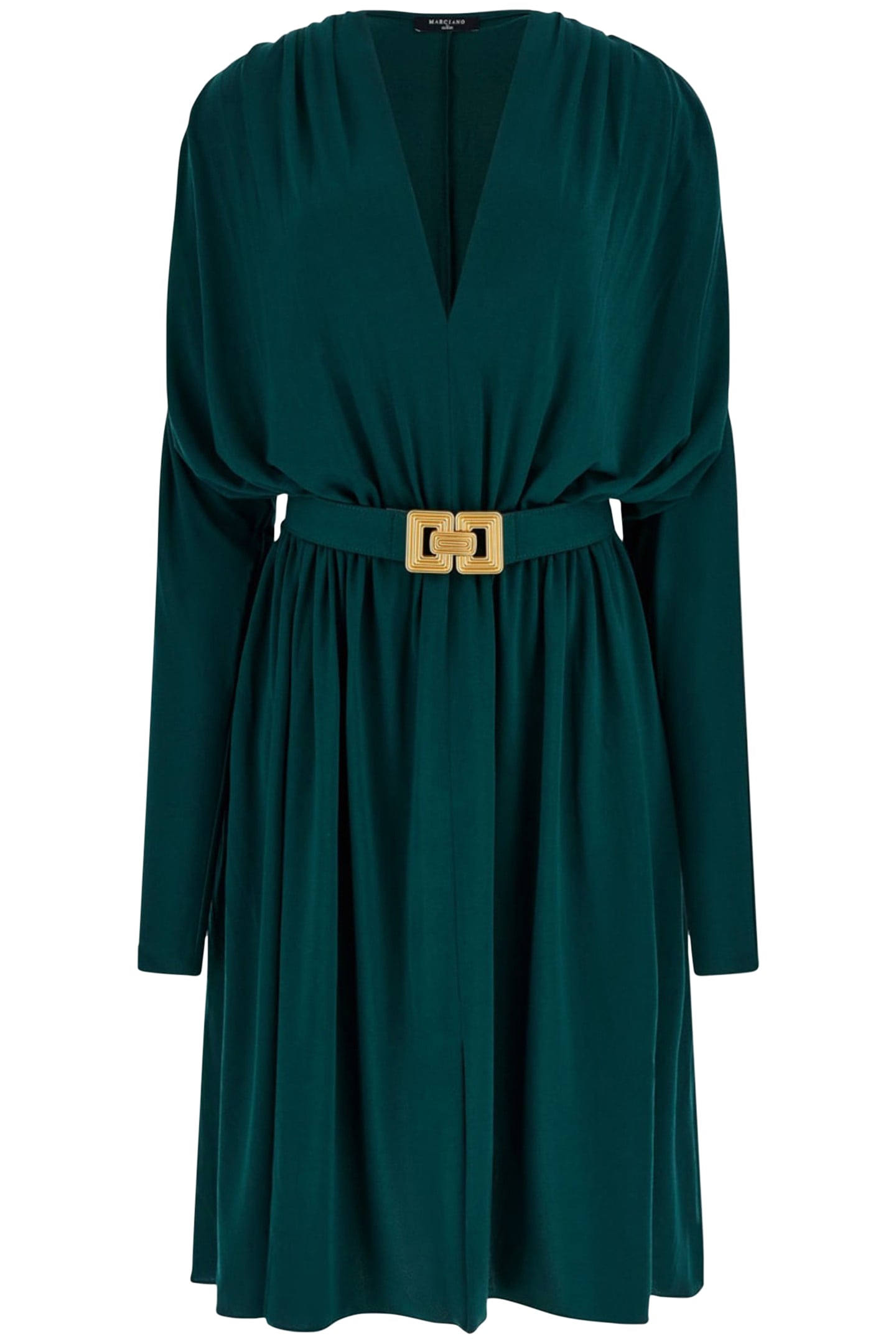 MARCIANO BY GUESS RAEY DRESS FERN MOSS GREEN 1