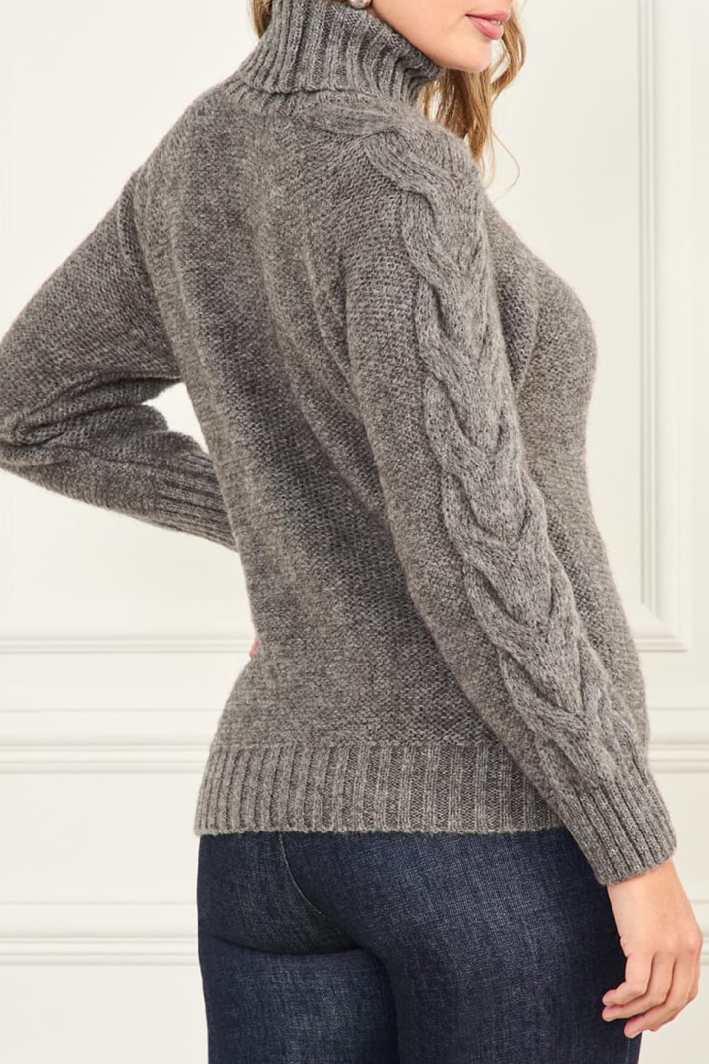MARCIANO BY GUESS GINNY TN CABLE SWTR DOWNEY HEATHER M96 5