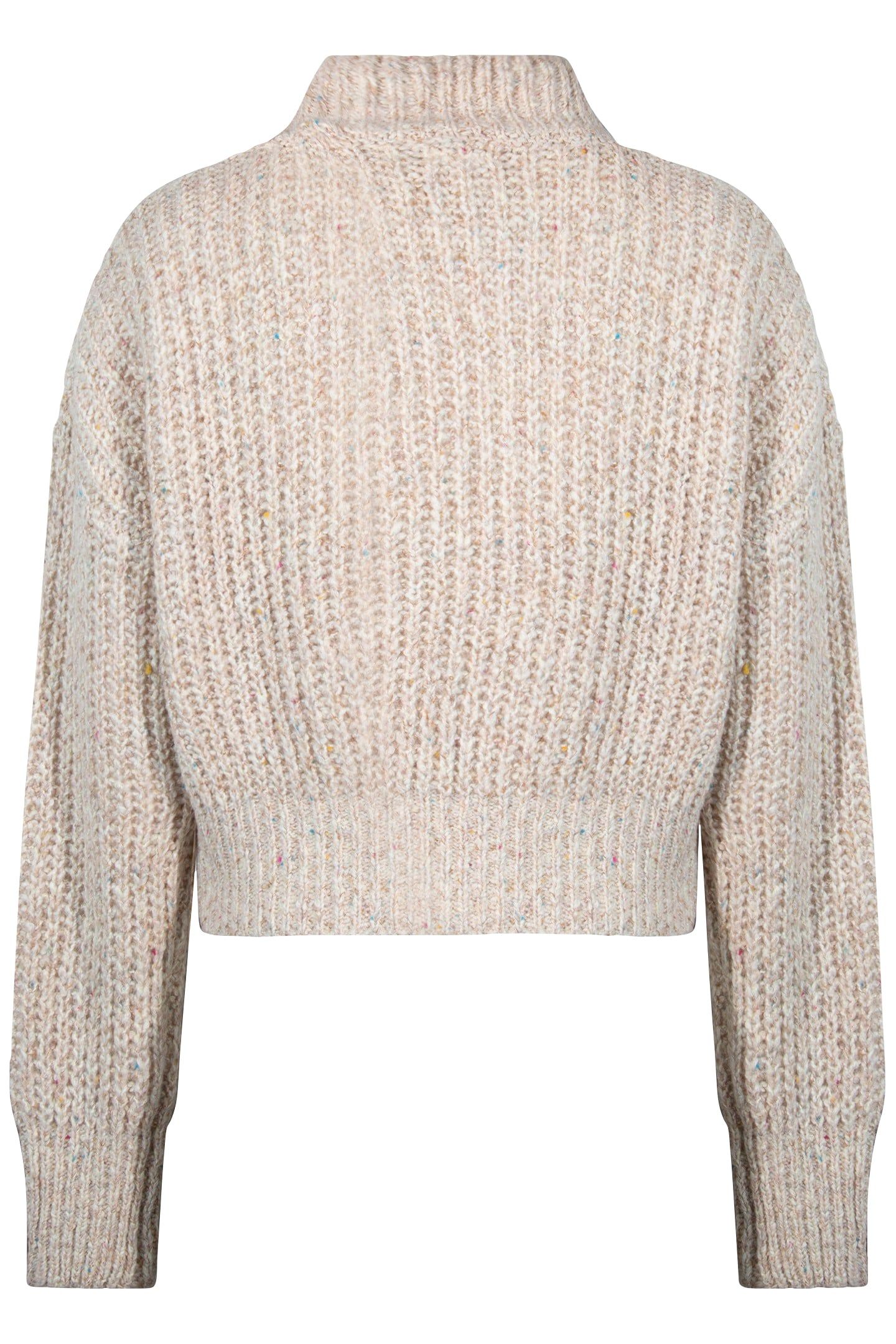 DYLAN KNITTED PULL LONG SLEEVE EGG WHITE MELEE 3