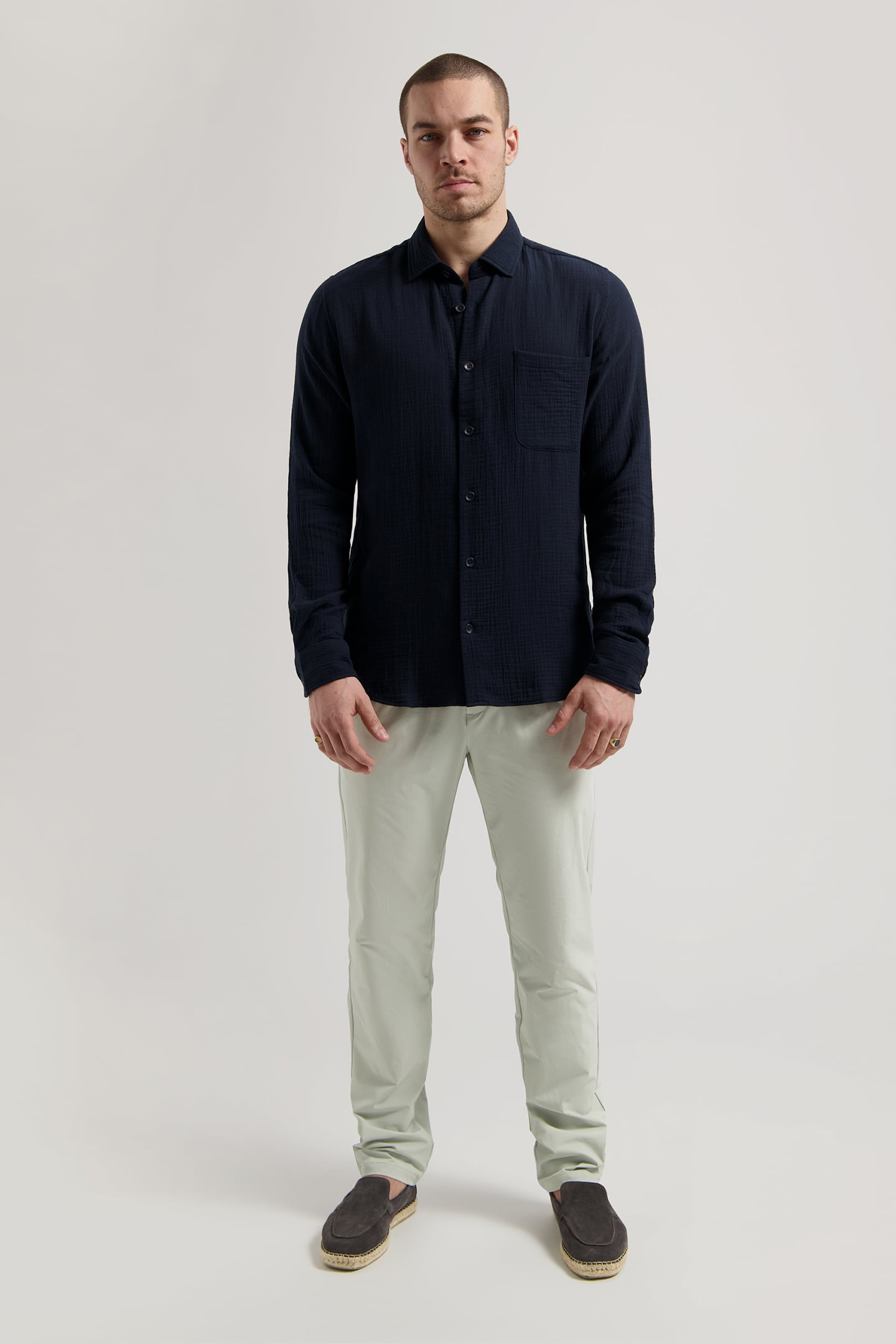 DS-AXTON SHIRT DK. NAVY 3