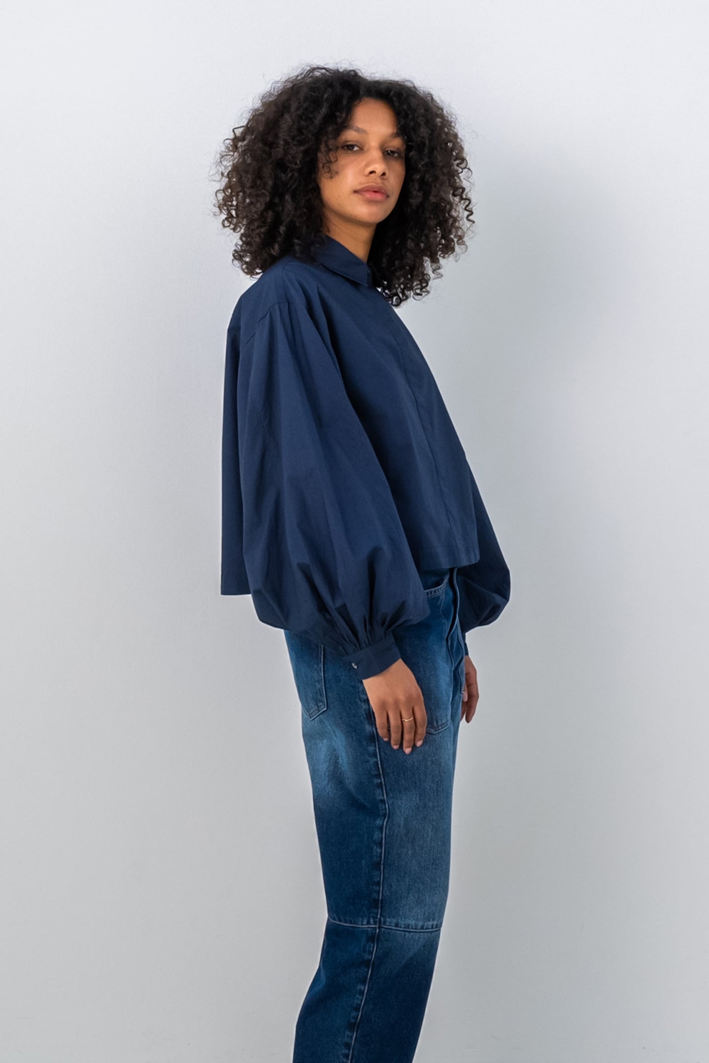 DAISY SHIRT NAVY 4