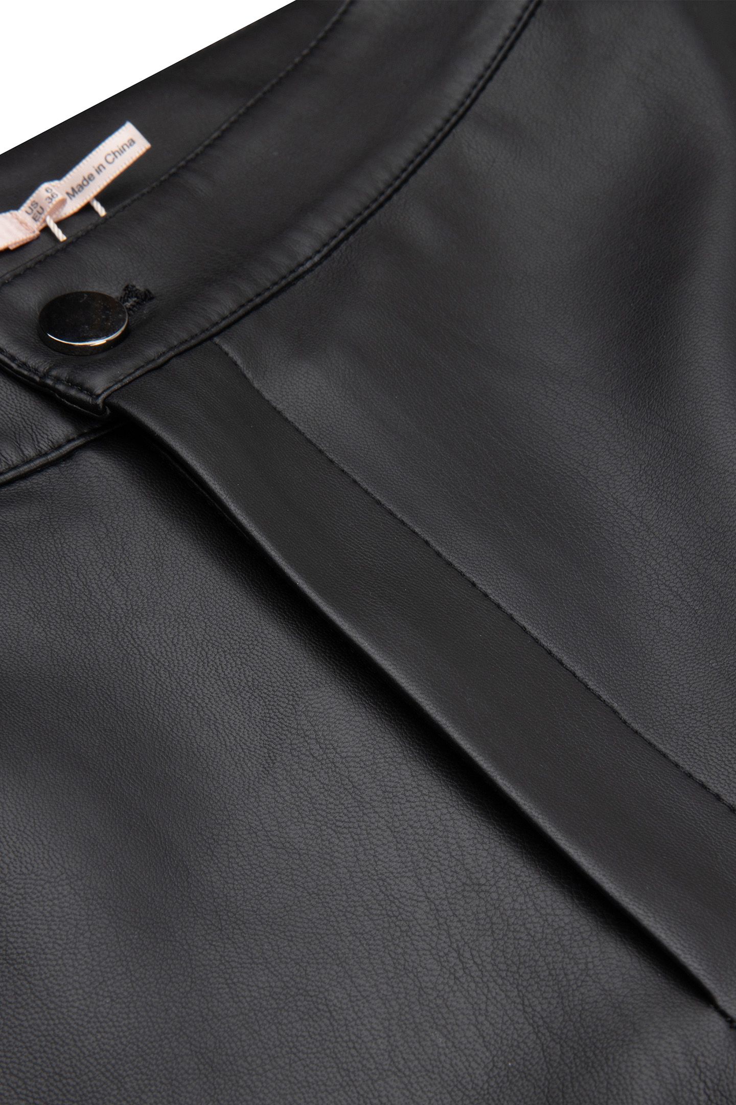 TREGGING SKINNY PU BLACK 7