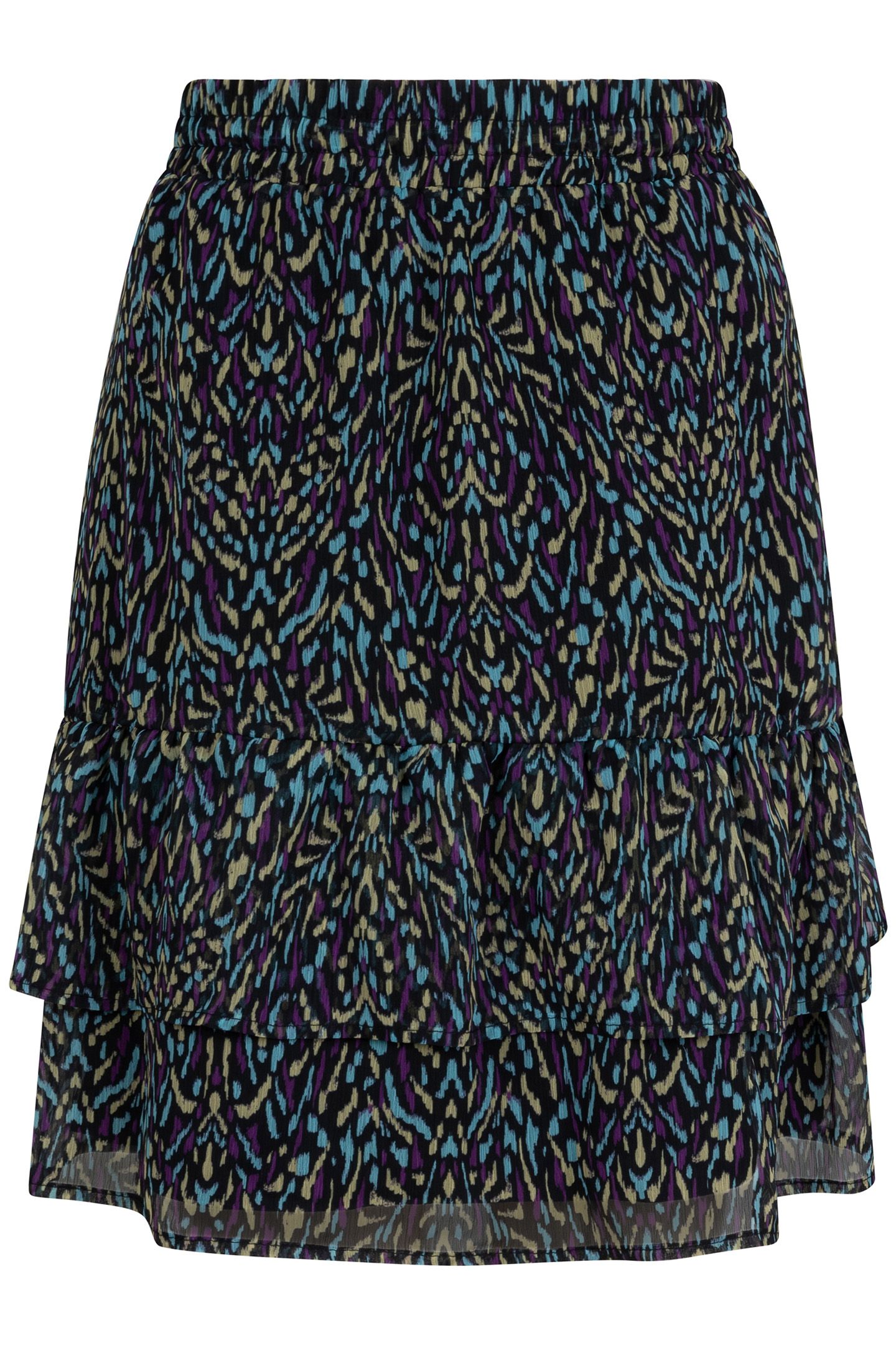 SKIRT SHORT MAGICAL EARTH PRINT 7