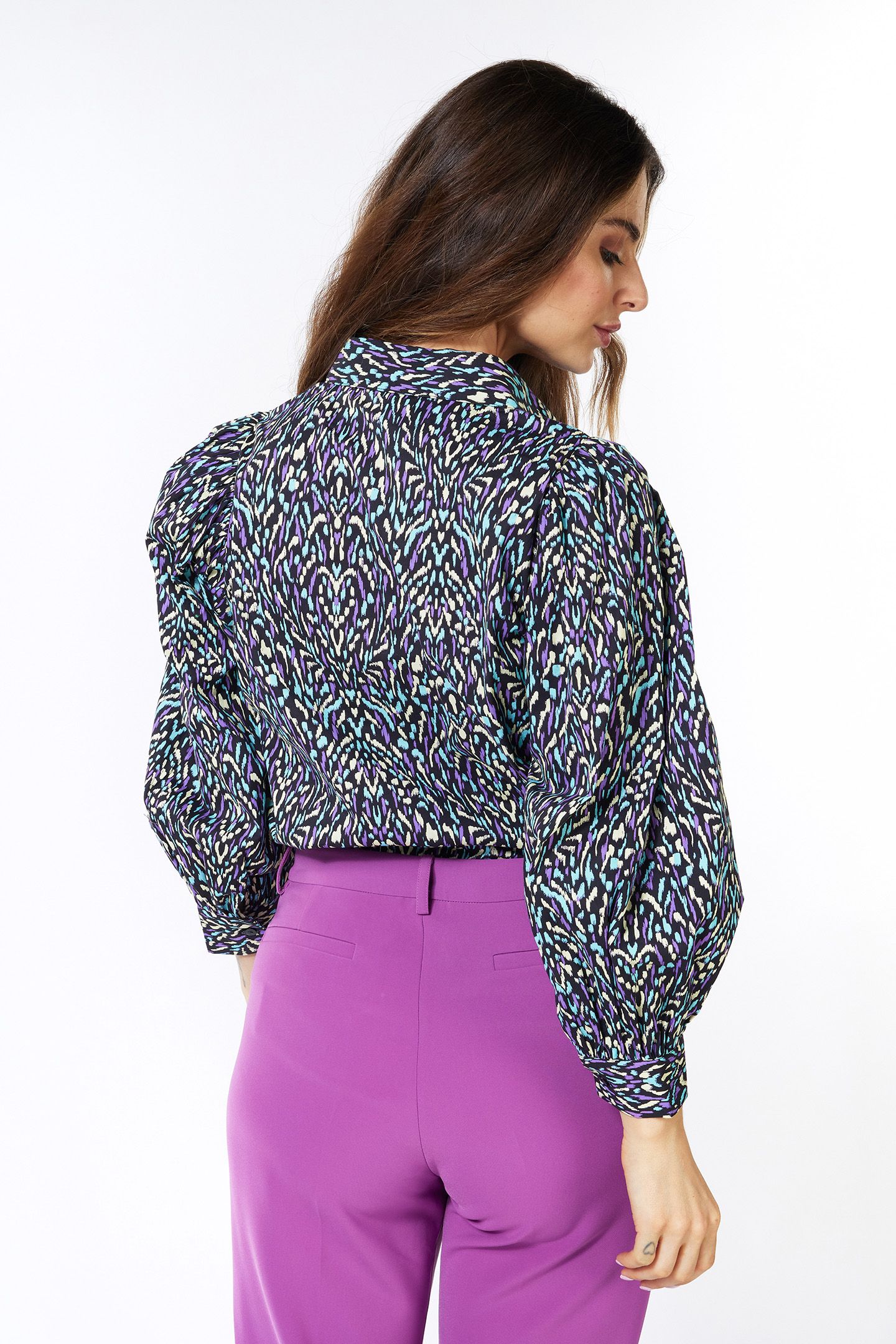 BLOUSE POPLIN MAGIC EARTH PRINT 3
