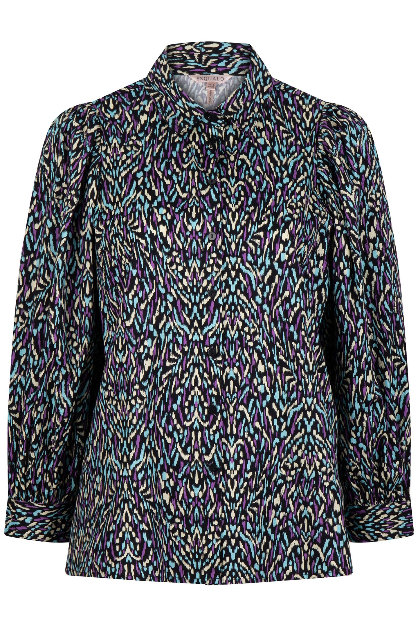 BLOUSE POPLIN MAGIC EARTH PRINT 4