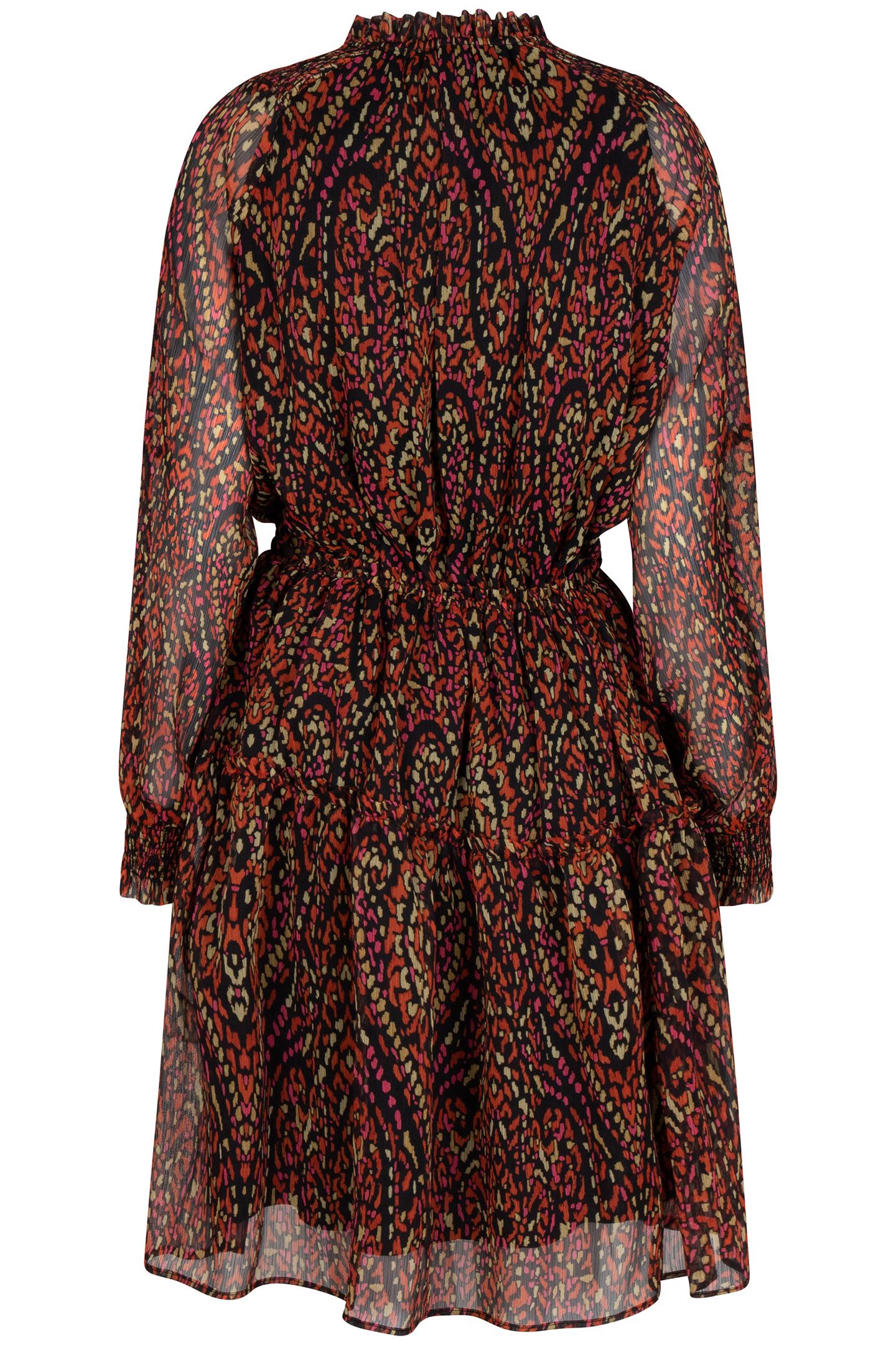 DRESS SHORT CHIFFON REWILDING PRINT 7