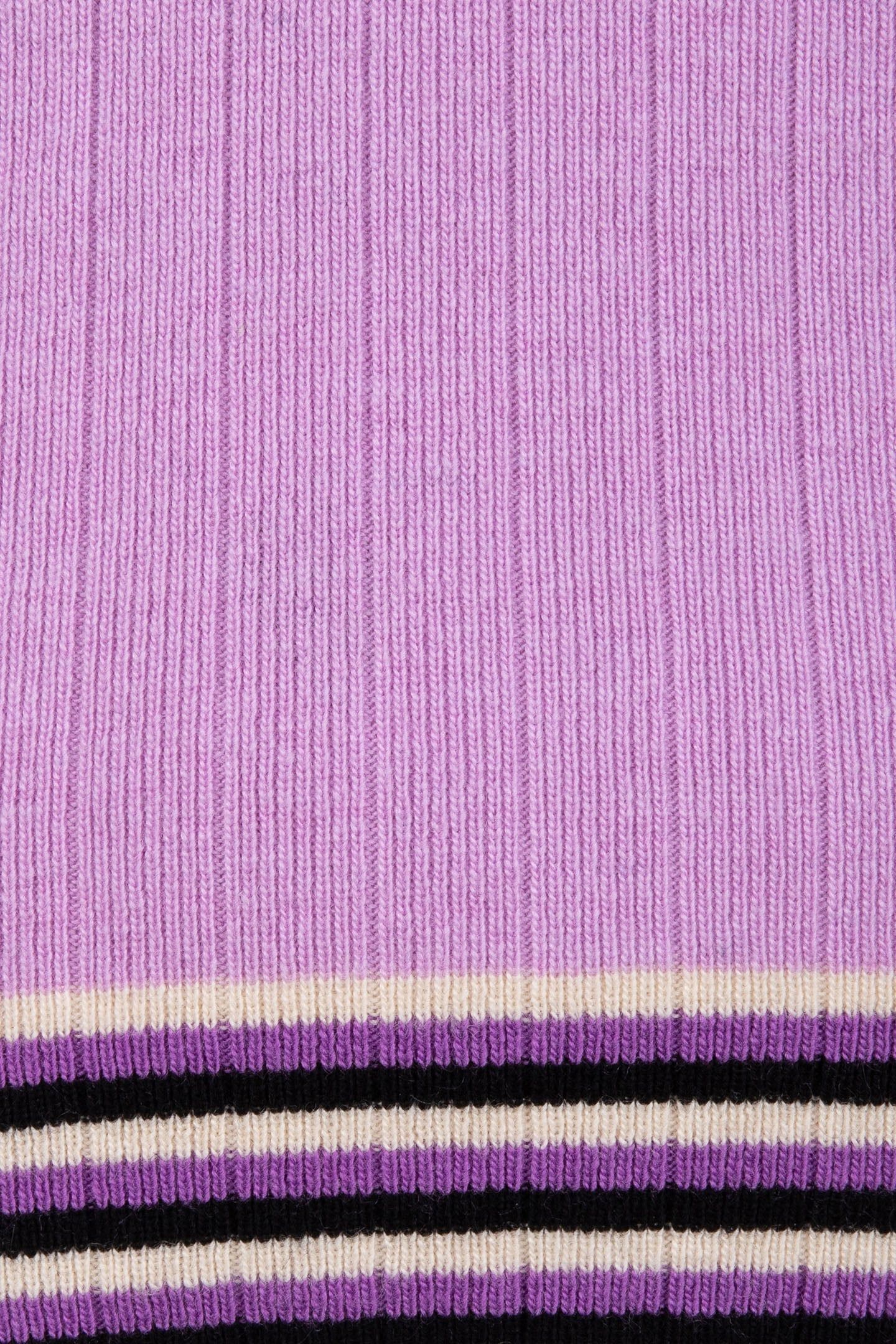 TOP COL SCALLOPED EDGES LILAC 5