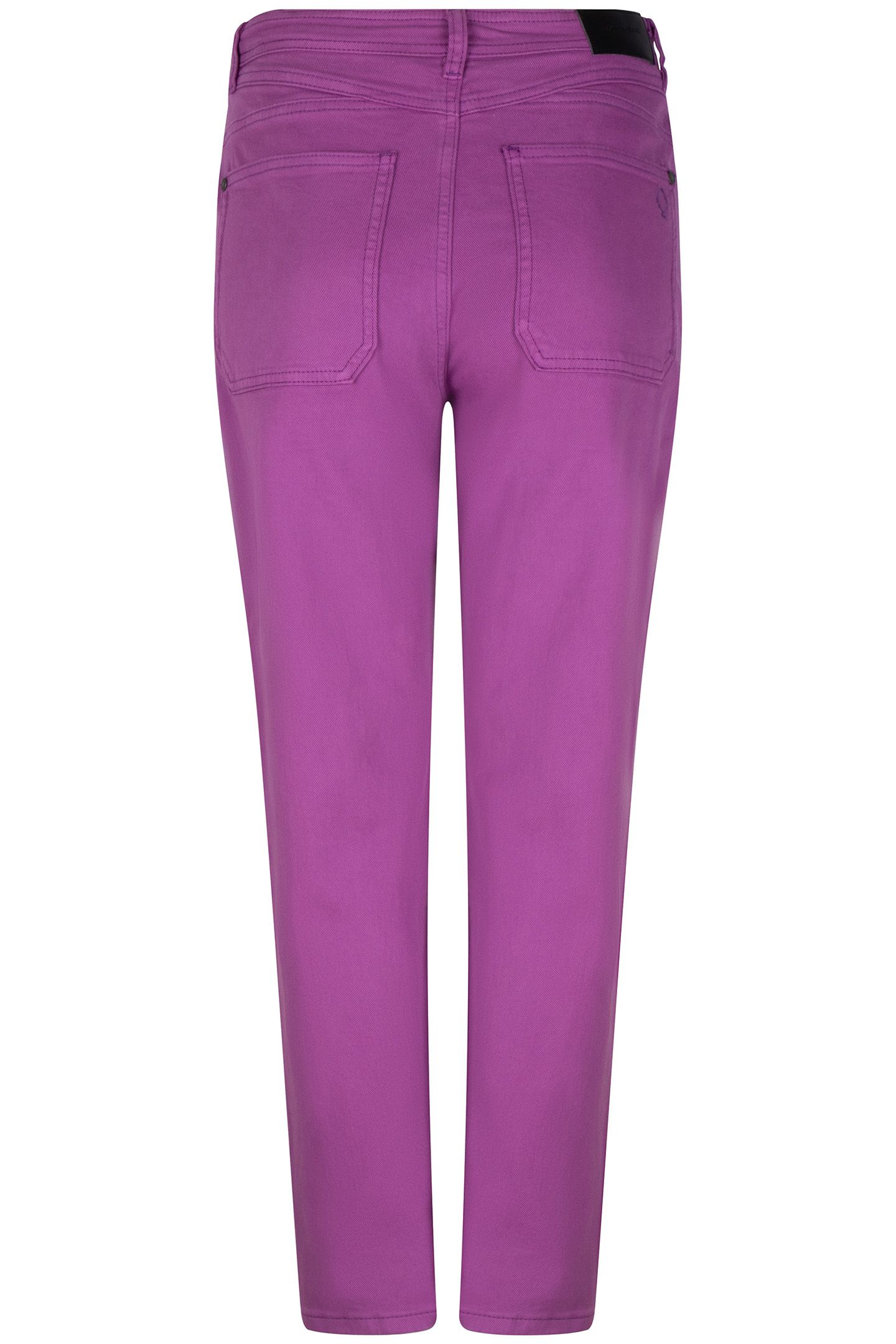 TROUSERS COLORED DENIM STRAIGHT FIT VIOLET 4