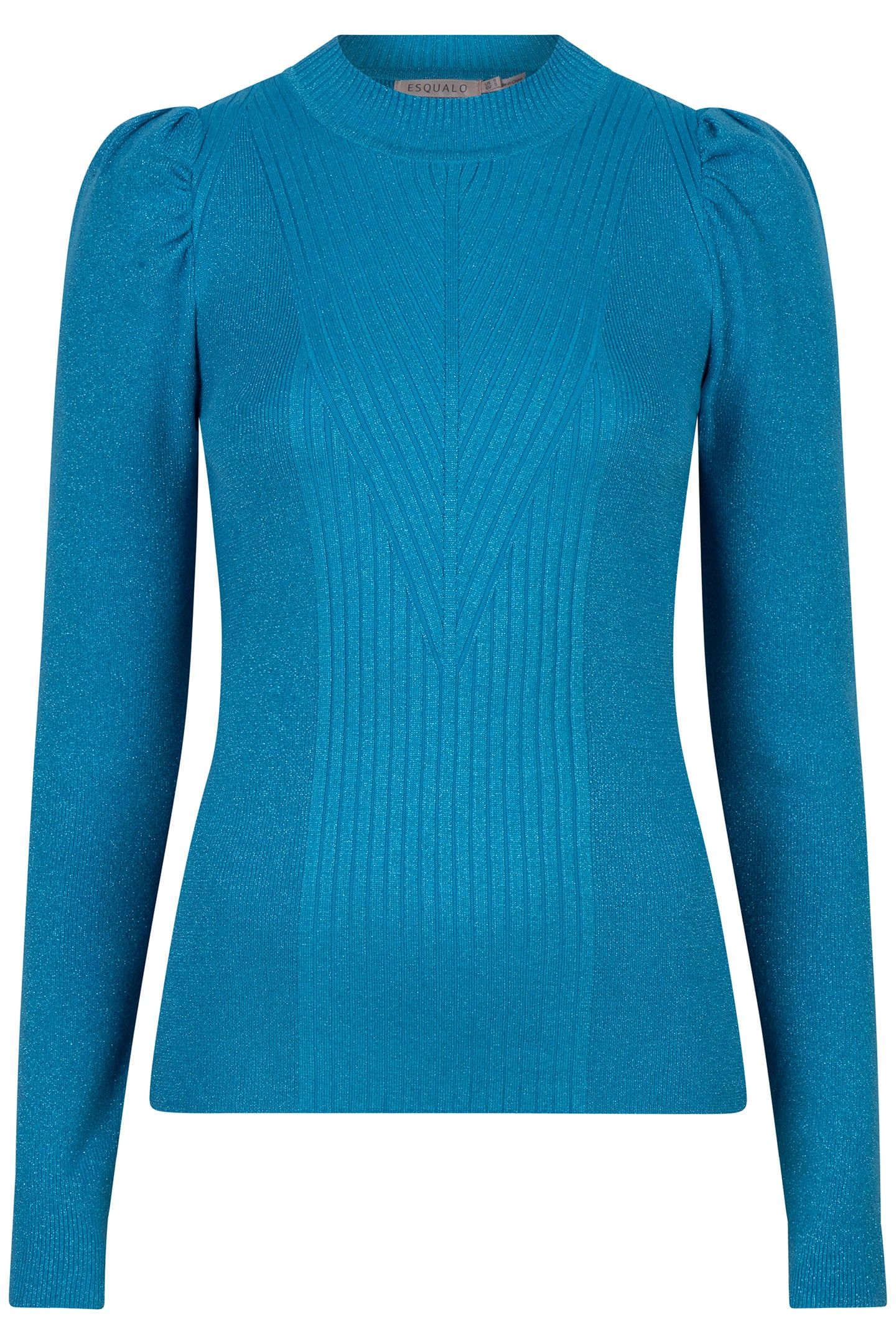 SWEATER TURTLE NECK LUREX PETROL 6