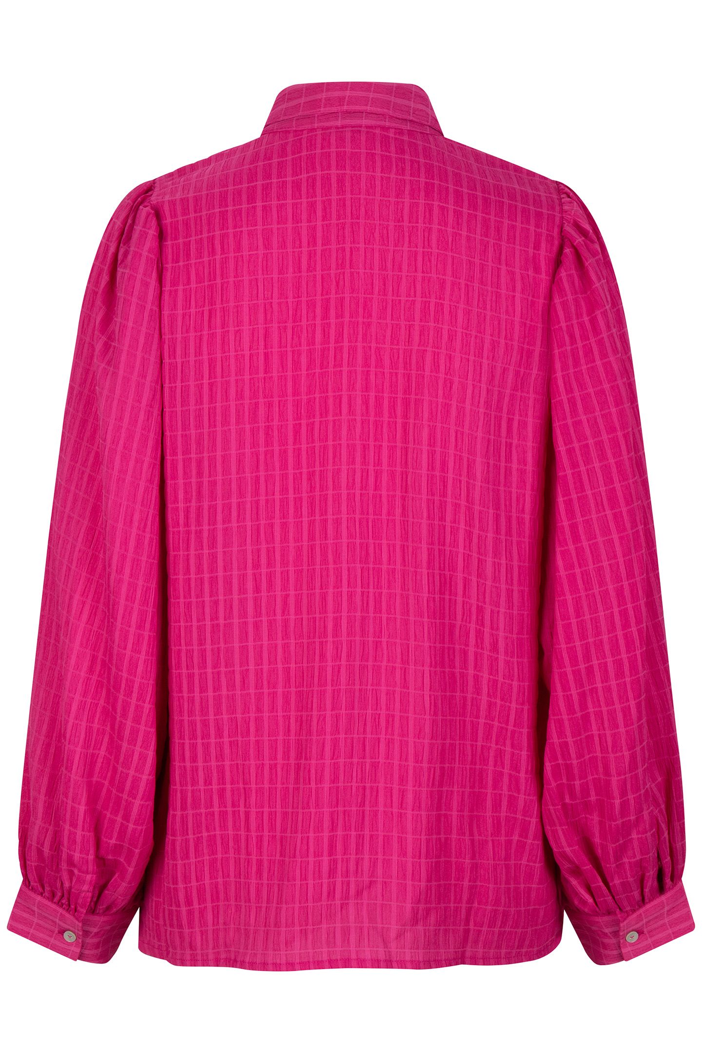 BLOUSE STRUCTURE FABRIC FUCHSIA 6
