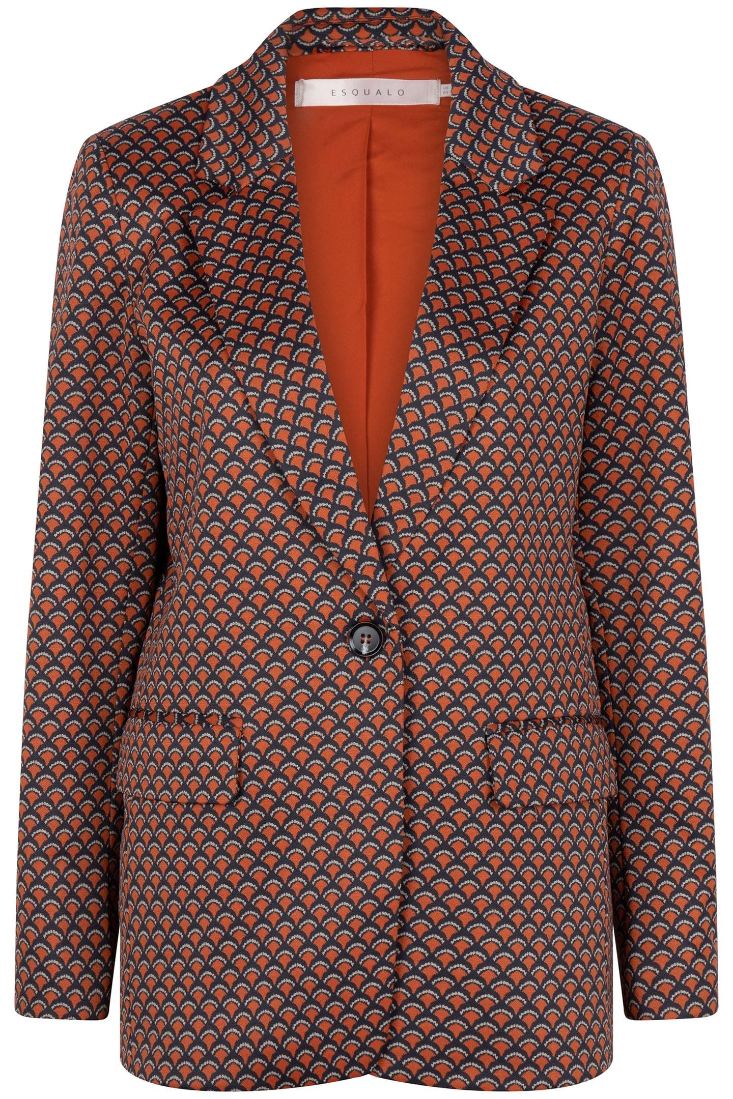 BLAZER SCALLOPED PRINT PRINT 5