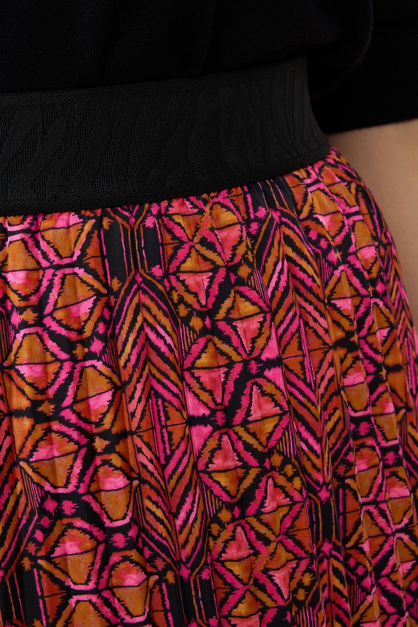 SKIRT PLISSE SENSATION PRINT 7