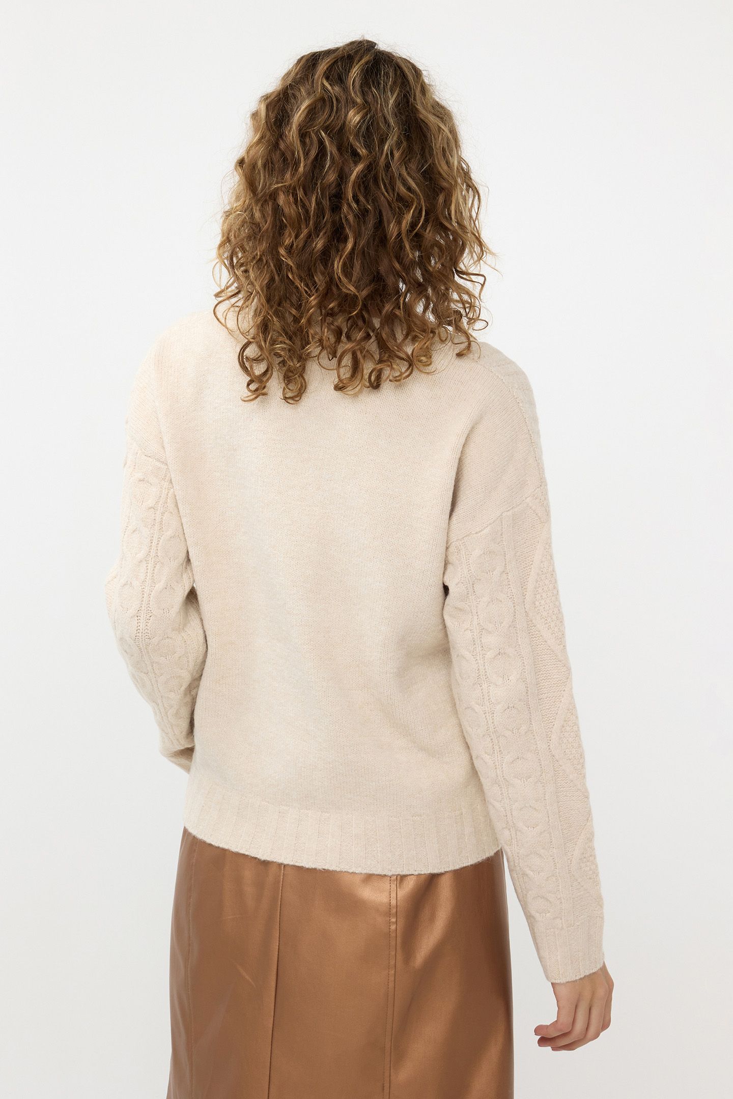 SWEATER MELANGE BISCUIT 3