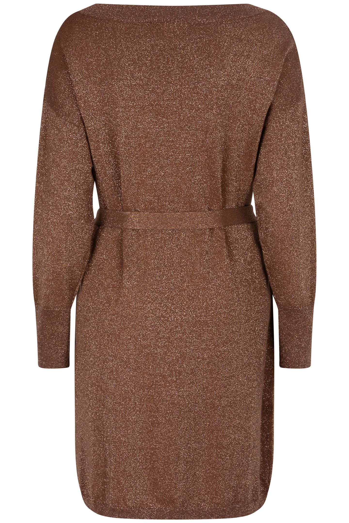 DRESS WIDE LUREX BRANDY 5