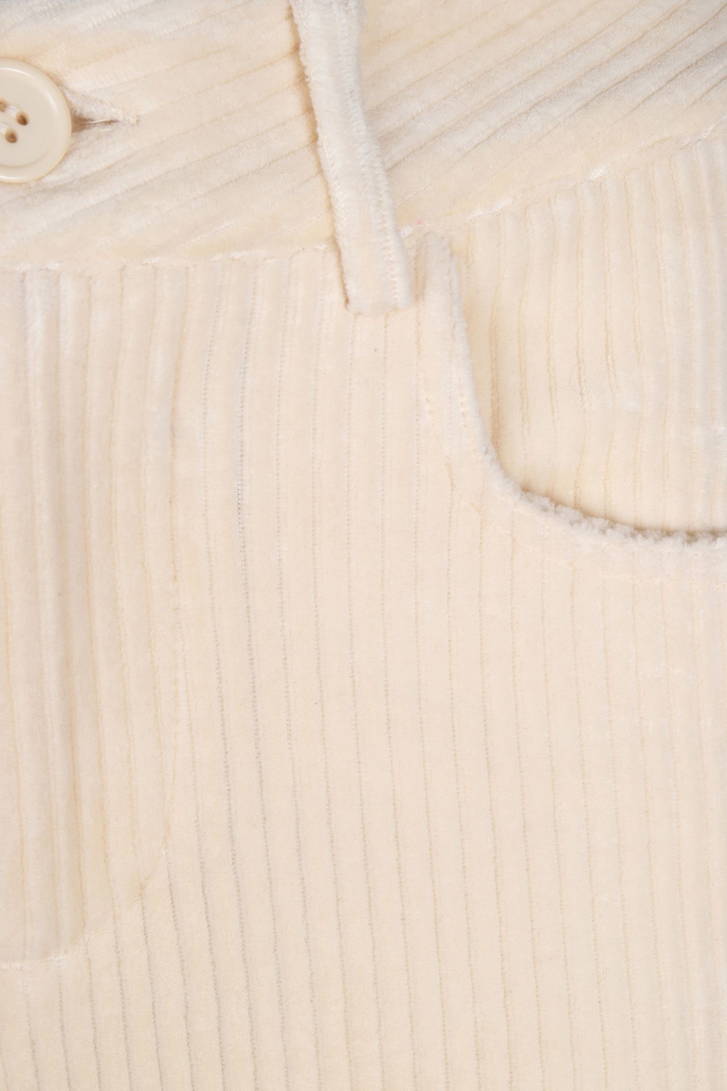 TROUSERS RIB FLAIR OFF WHITE 8