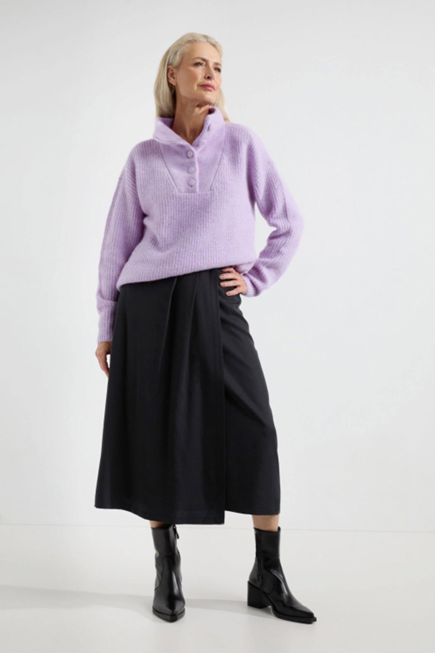 AAFKE SKIRT BLACK 2