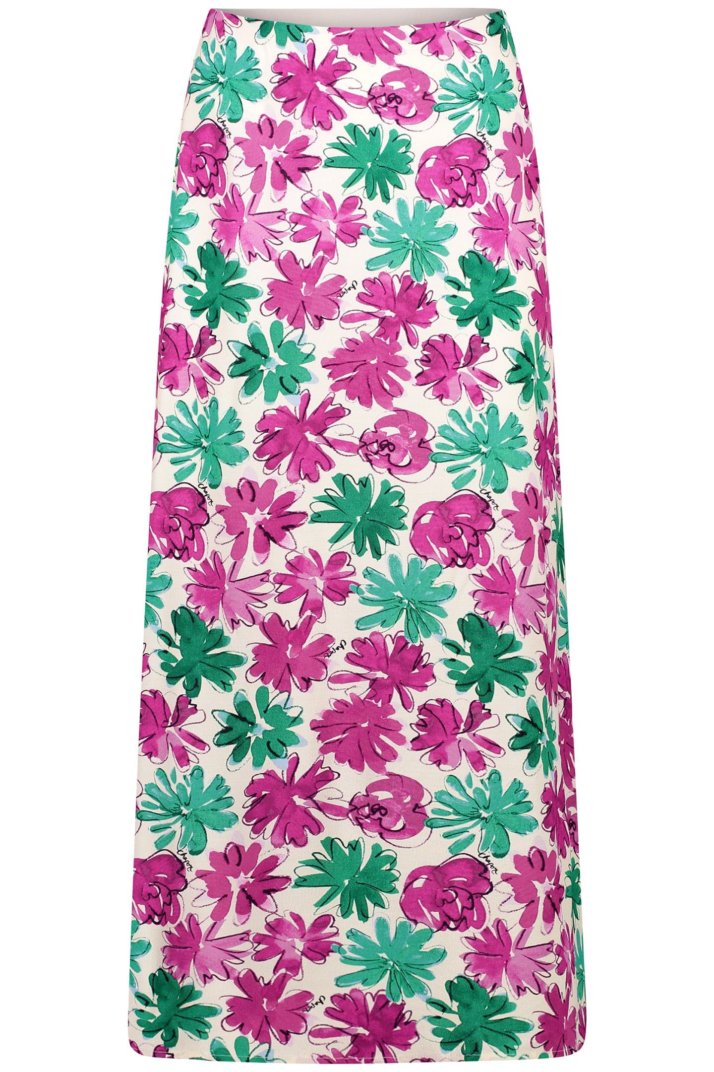 LAURIE SKIRT WARM WHITE/PLUM PART 2