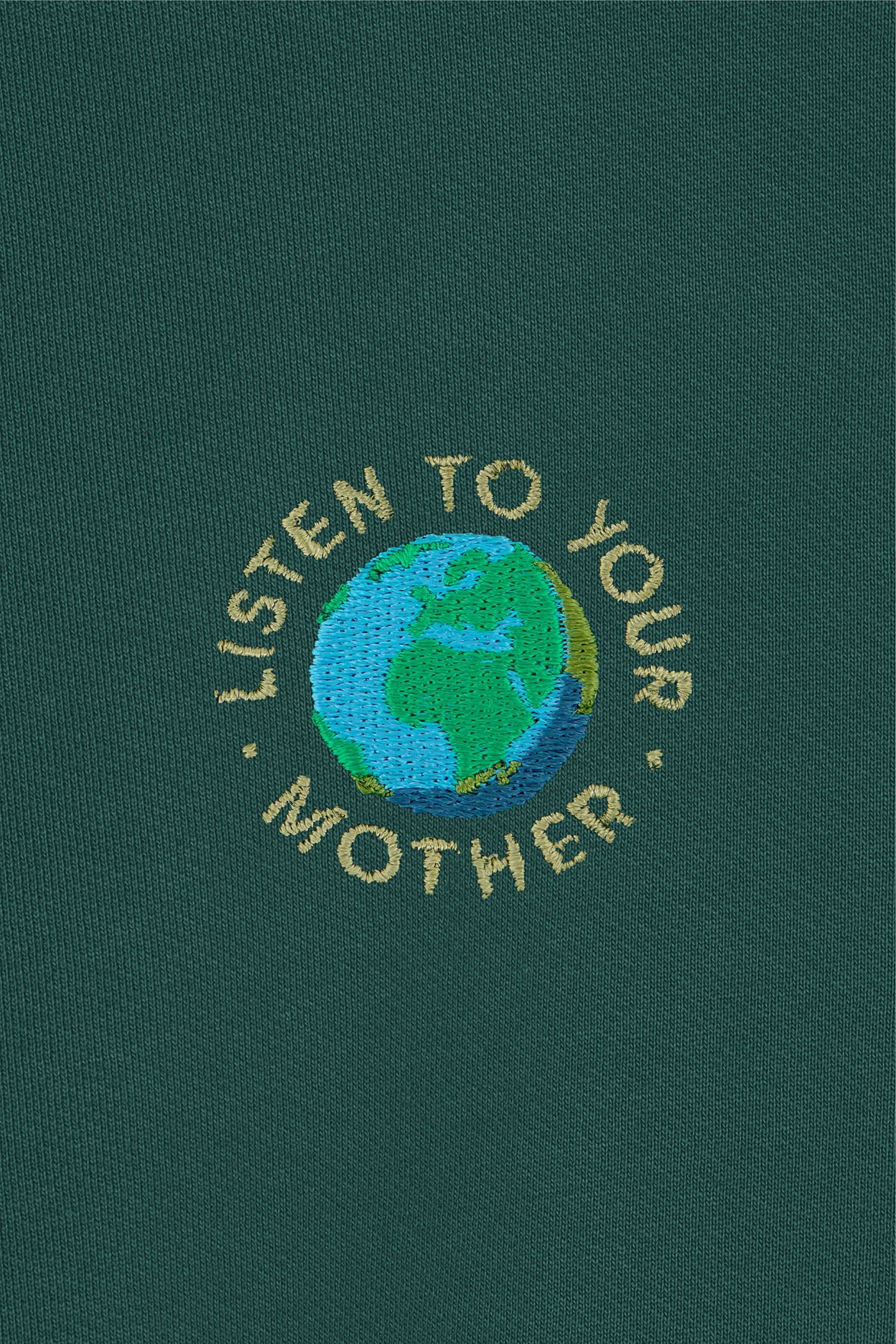 SWEATSHIRT GREEN LISTEN TO YR MOTHER PONDEROSA PINE 5