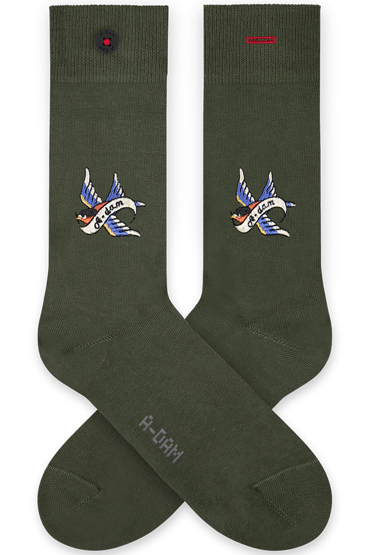 UNISEX A-DAM 4-PACK CASUAL SOCKS MULTICOLOR 5