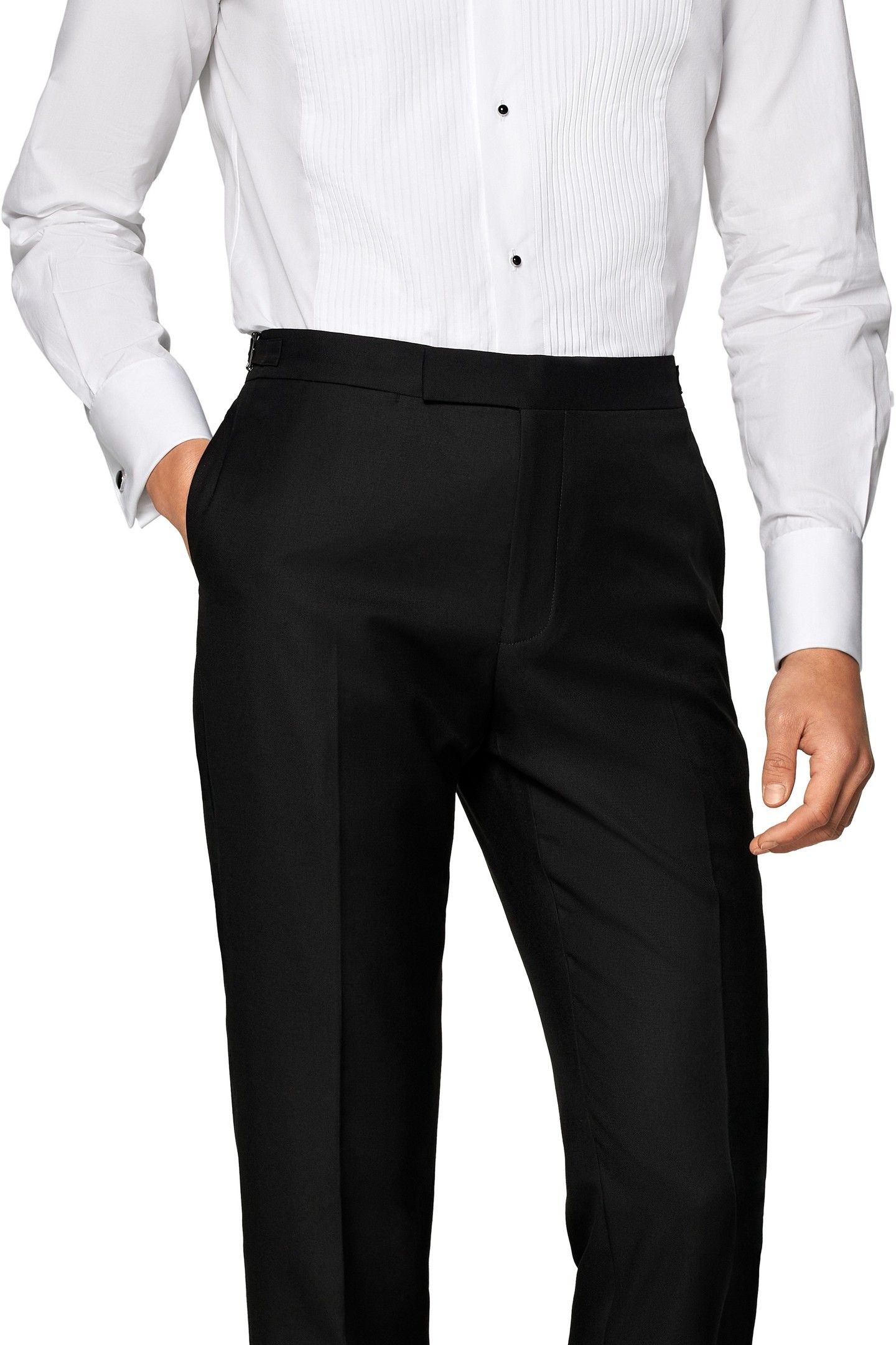 TUXEDO PLISSE WHITE 8